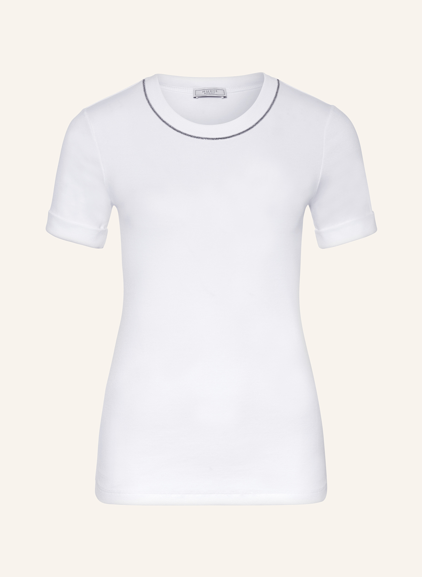 PESERICO T-shirt: WHITE