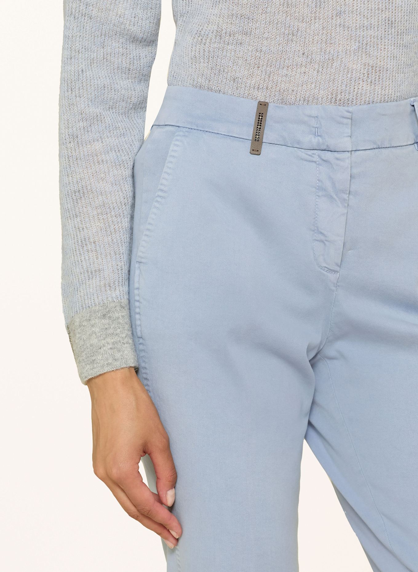 PESERICO 7/8-Hose: BLAUGRAU