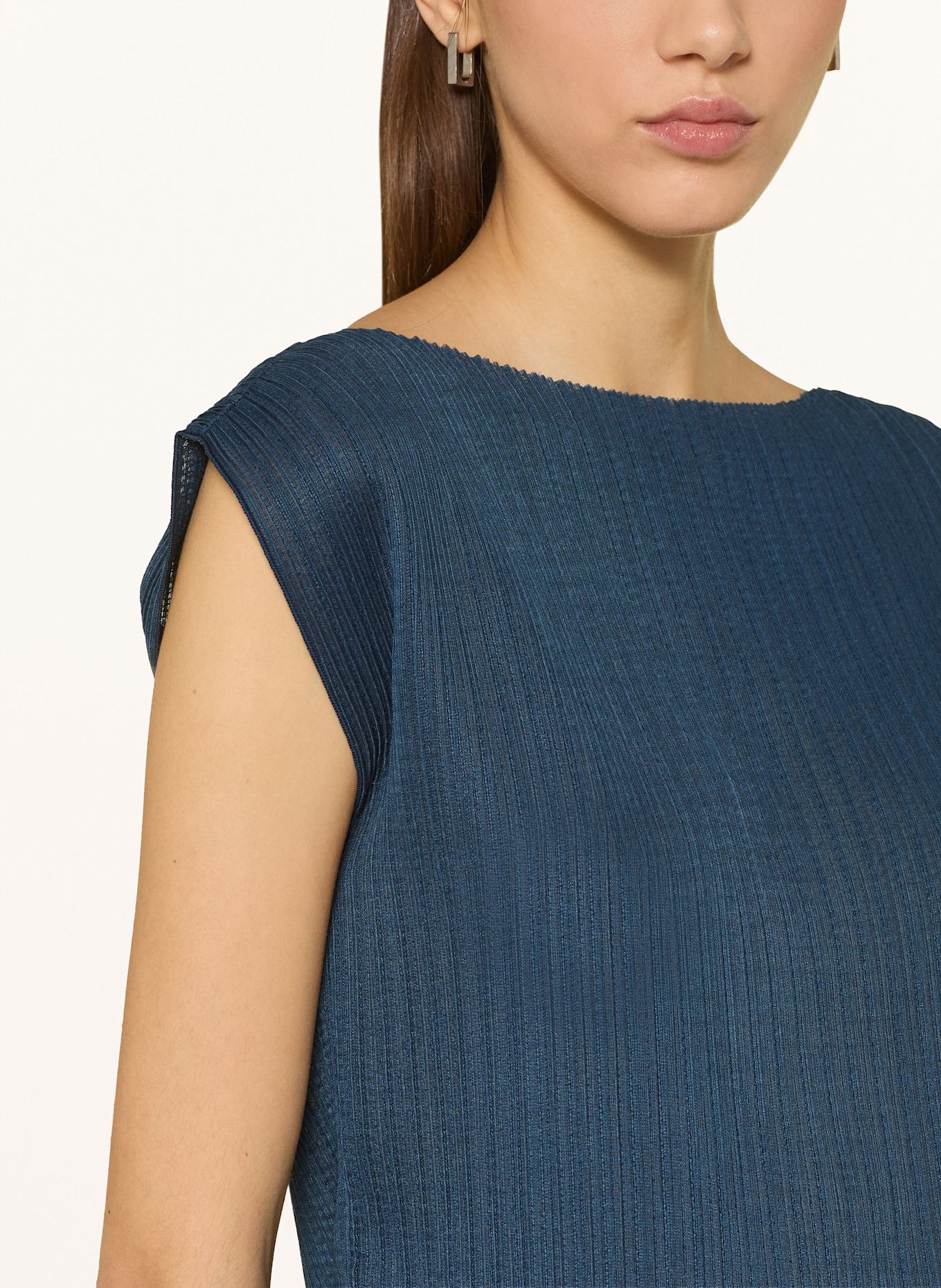 MAX & Co. Plisseetop LESLIE: DUNKELBLAU
