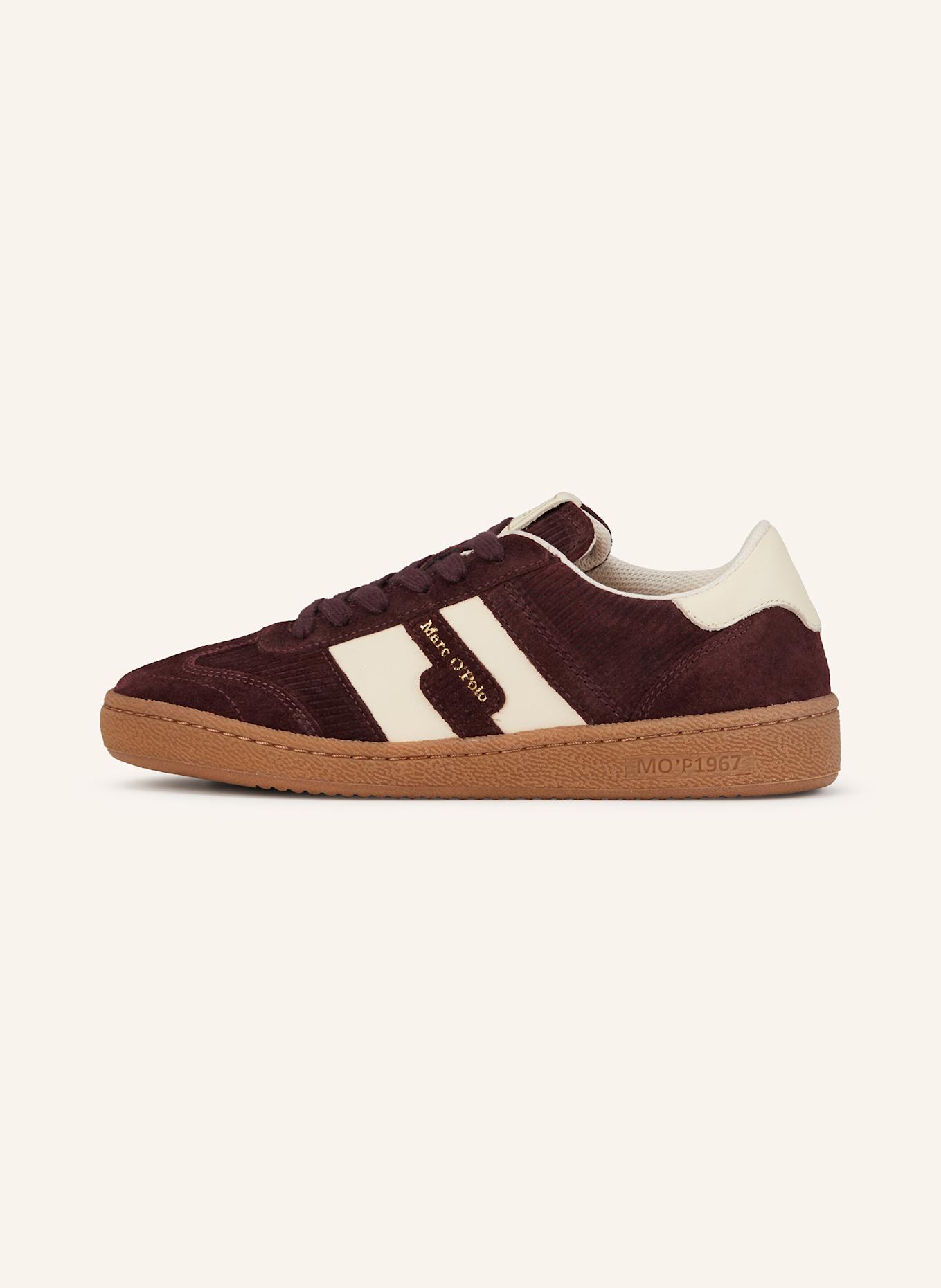 Marc O'Polo Sneaker: DUNKELROT/ CREME