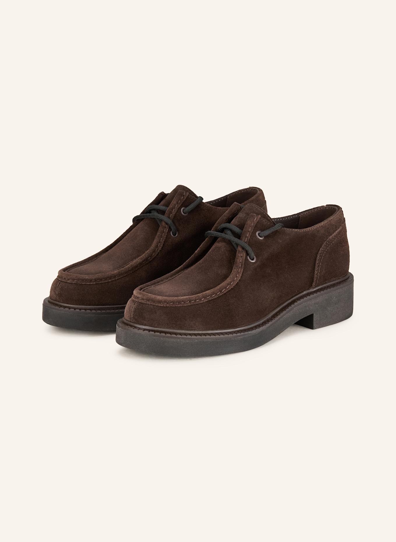 Marc O'Polo Lace-up shoes: DARK BROWN