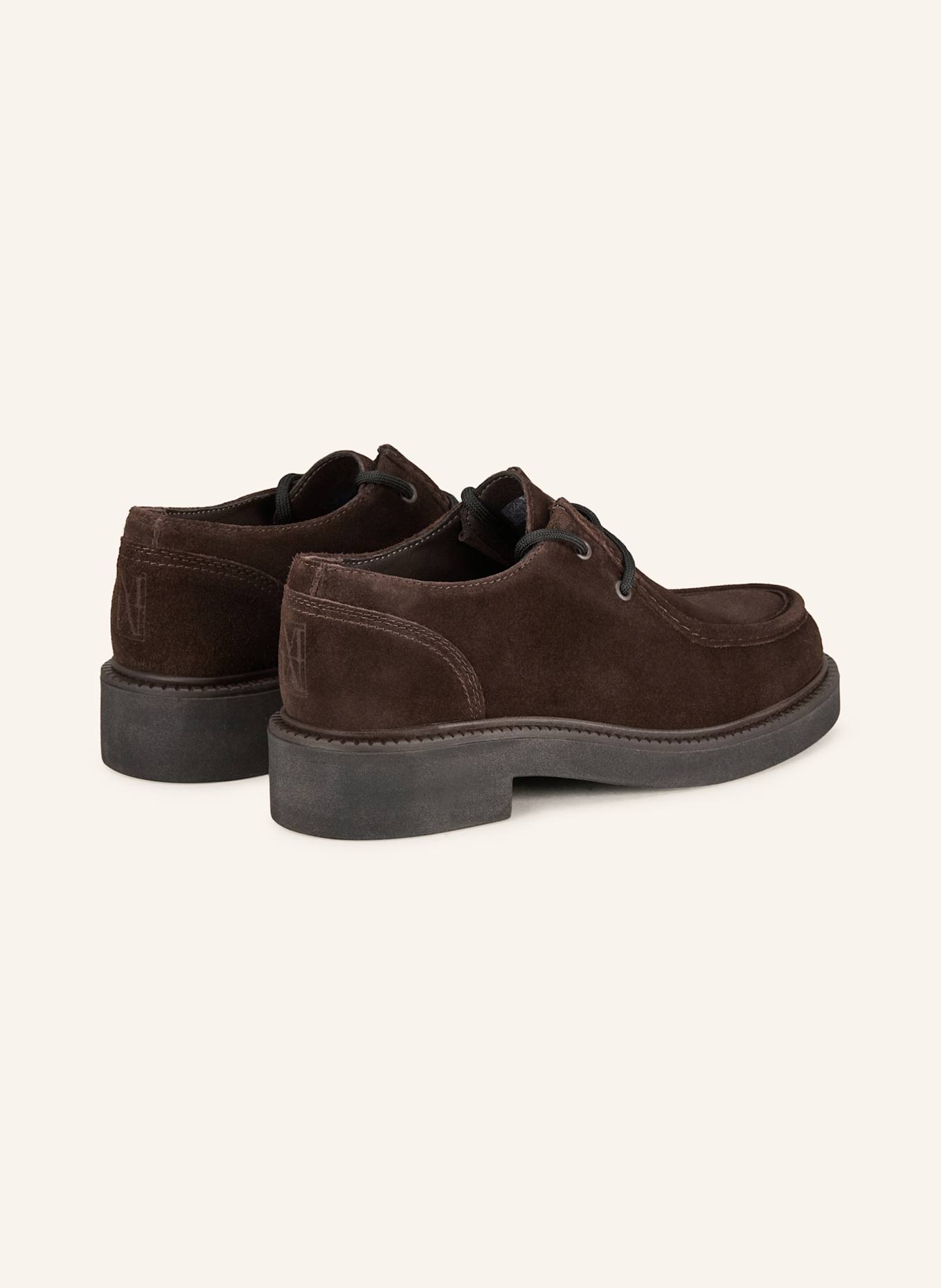 Marc O'Polo Lace-up shoes: DARK BROWN