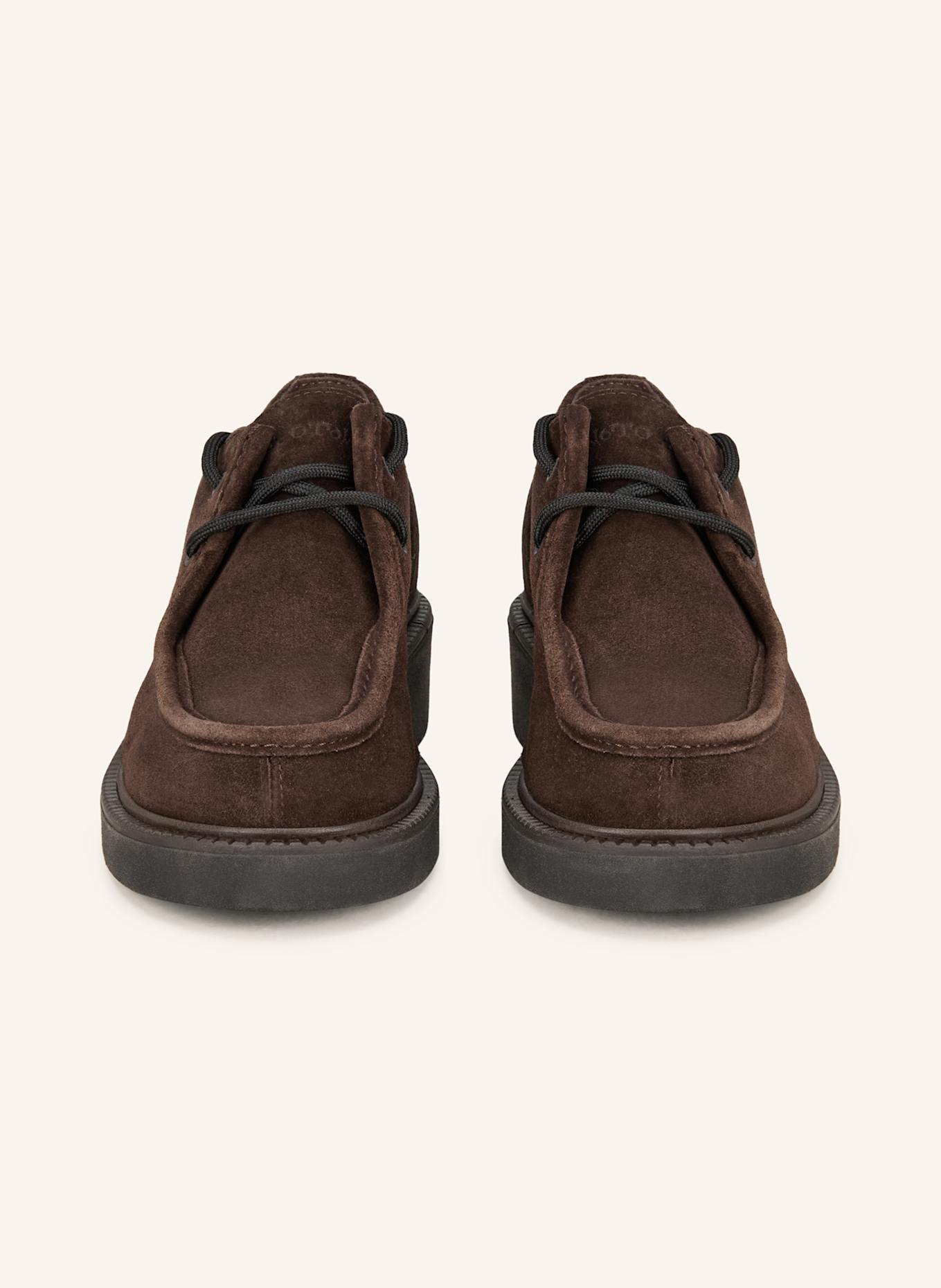 Marc O'Polo Lace-up shoes: DARK BROWN