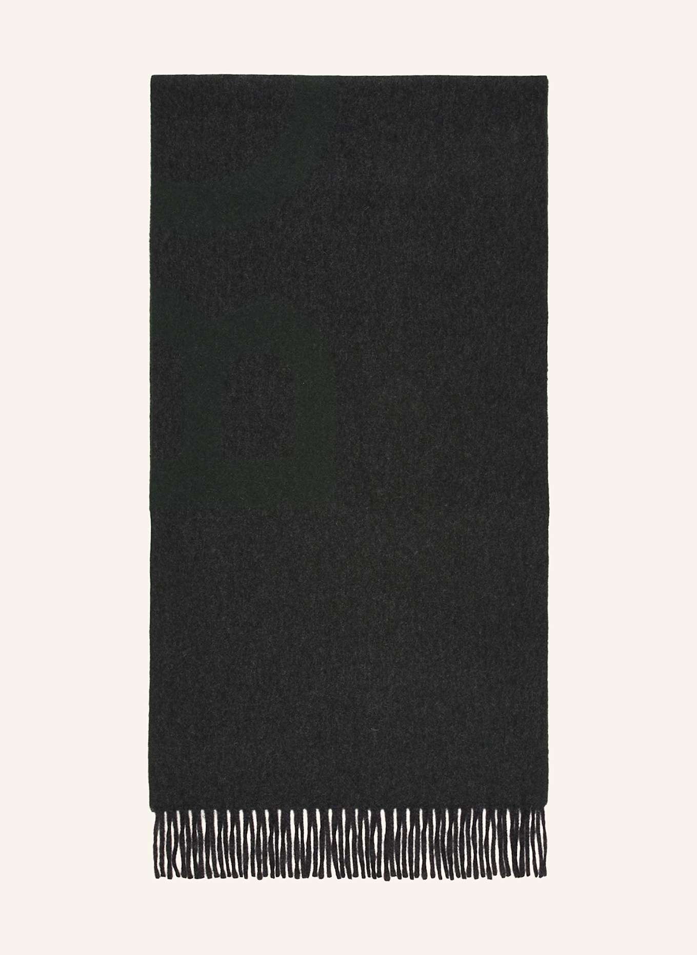 BOGNER Schal: DUNKELGRÜN / GRÜN