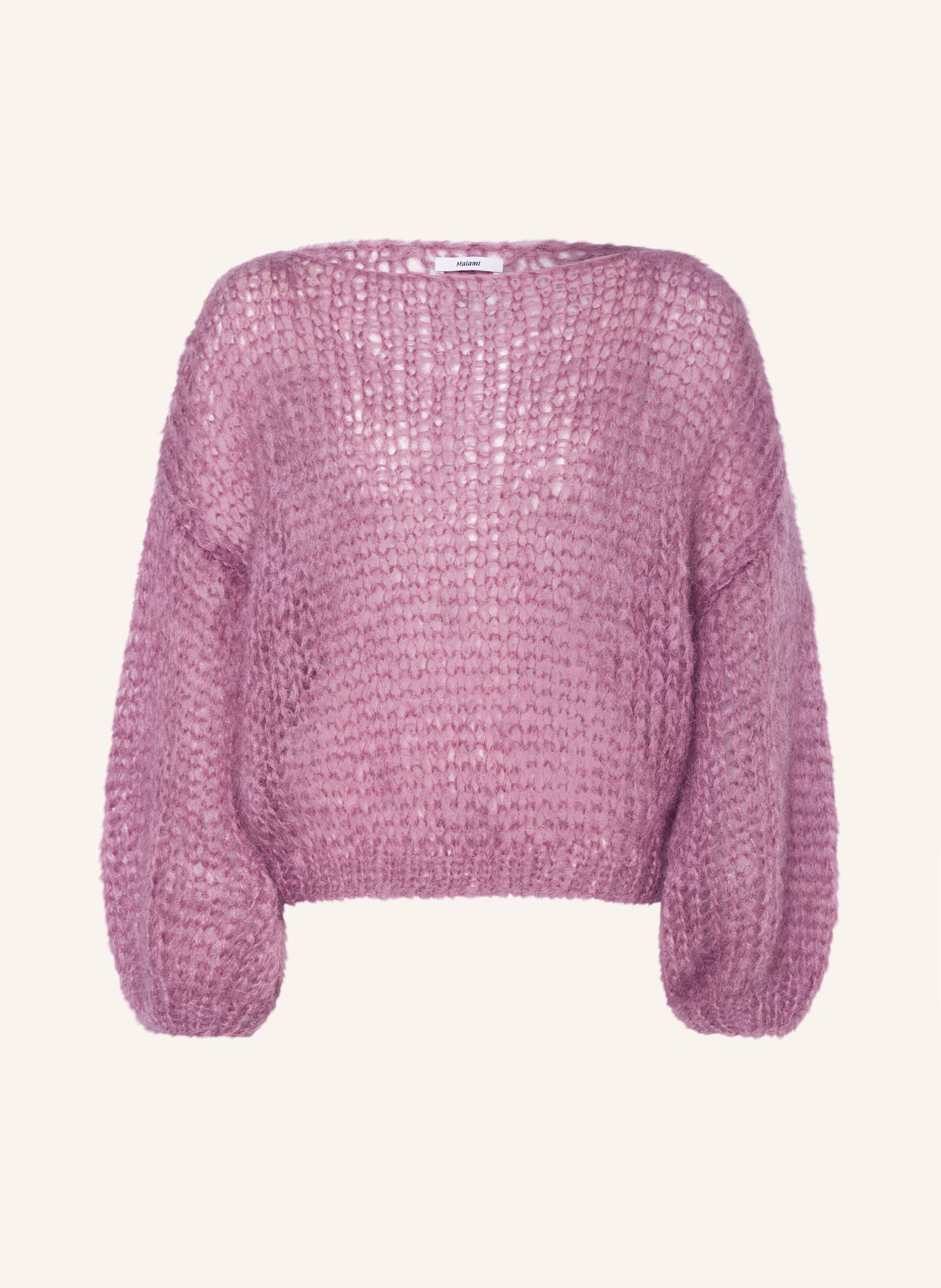 MAIAMI Mohair-Pullover: LILA