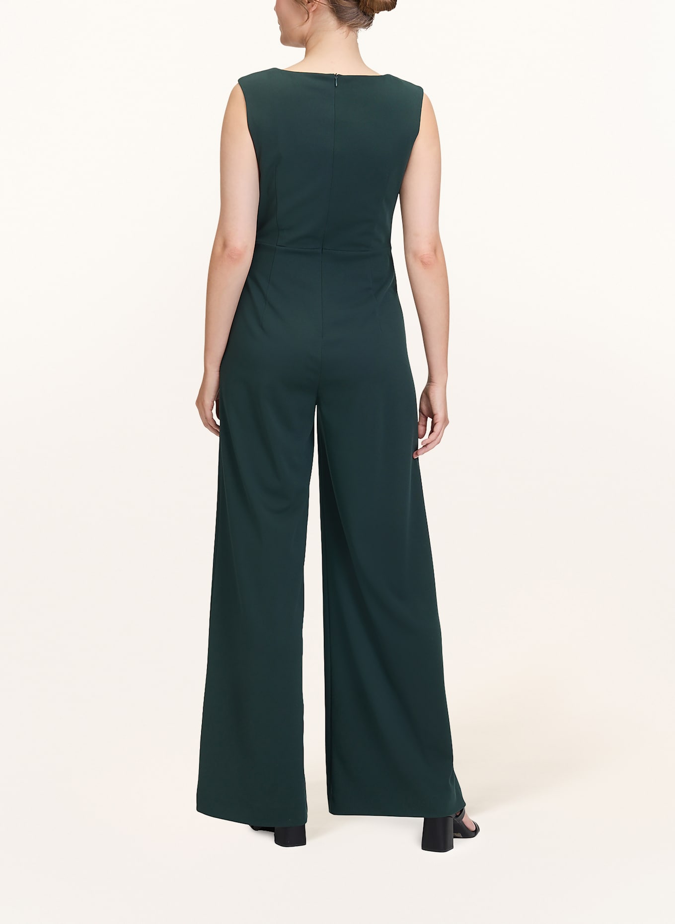 Vera Mont Jersey-Jumpsuit: DUNKELGRÜN
