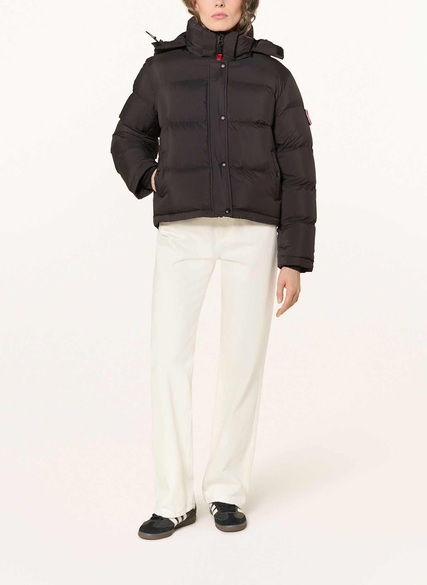 No.1 Como Steppjacke LEJIA: SCHWARZ