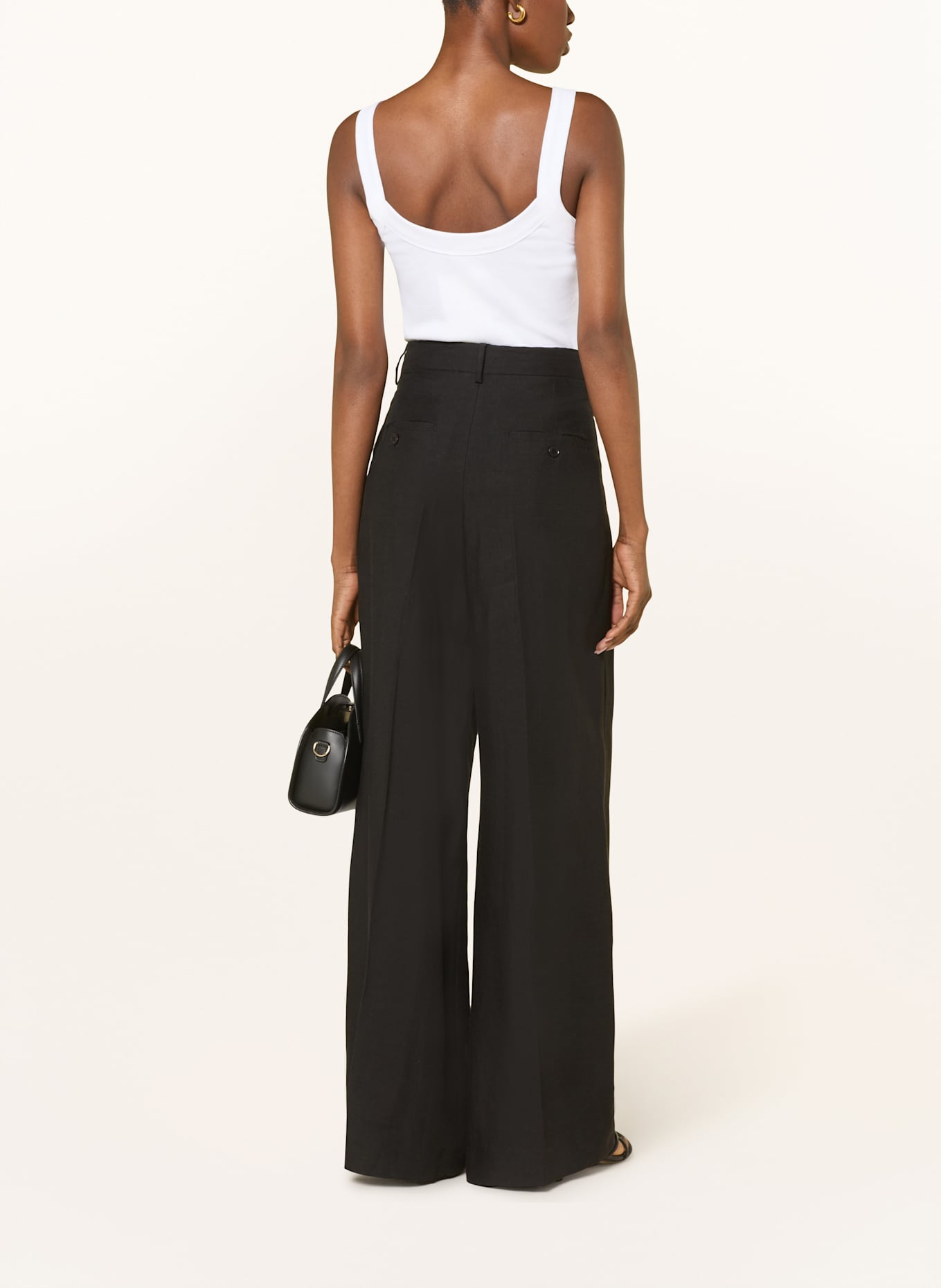 BY MALENE BIRGER Tanktop FRILLIO: WEISS