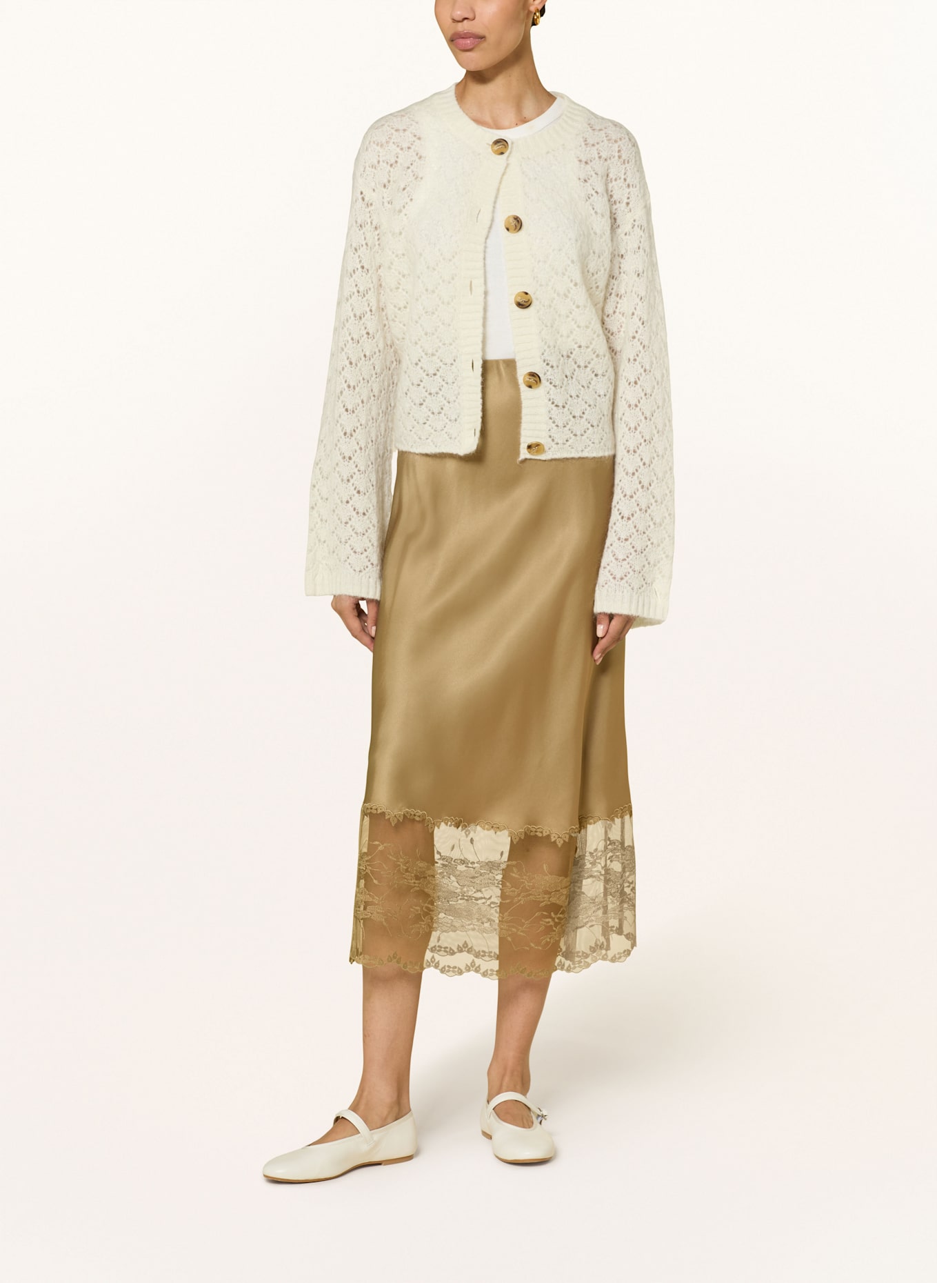 BY MALENE BIRGER Satinrock BLAKE: KHAKI