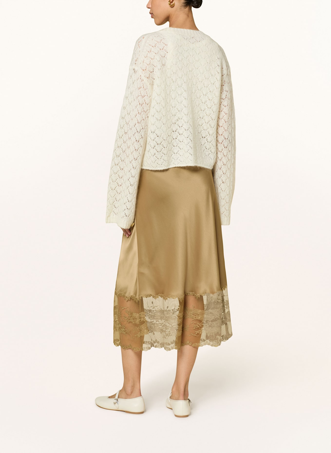BY MALENE BIRGER Satinrock BLAKE: KHAKI