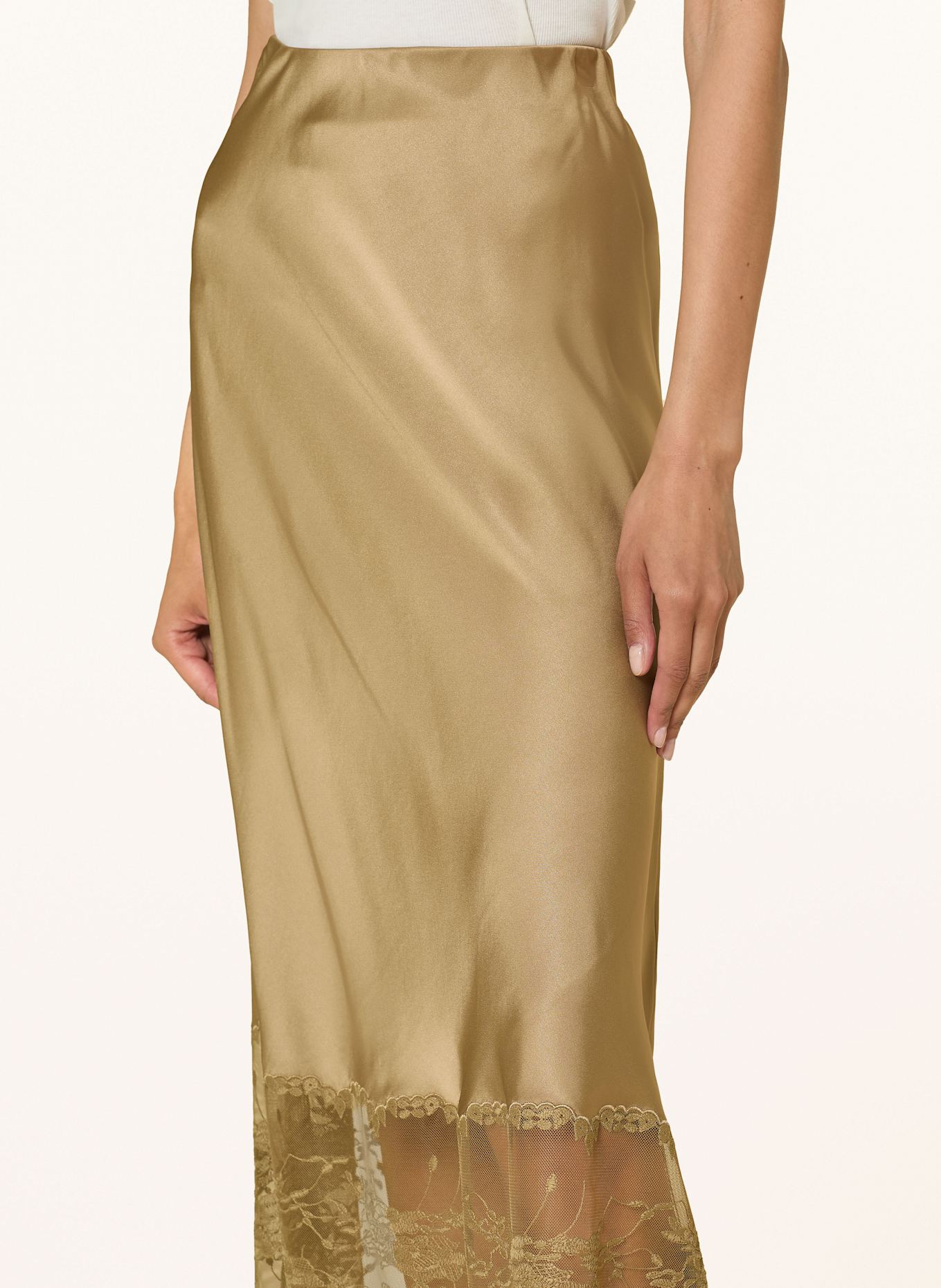 BY MALENE BIRGER Satinrock BLAKE: KHAKI