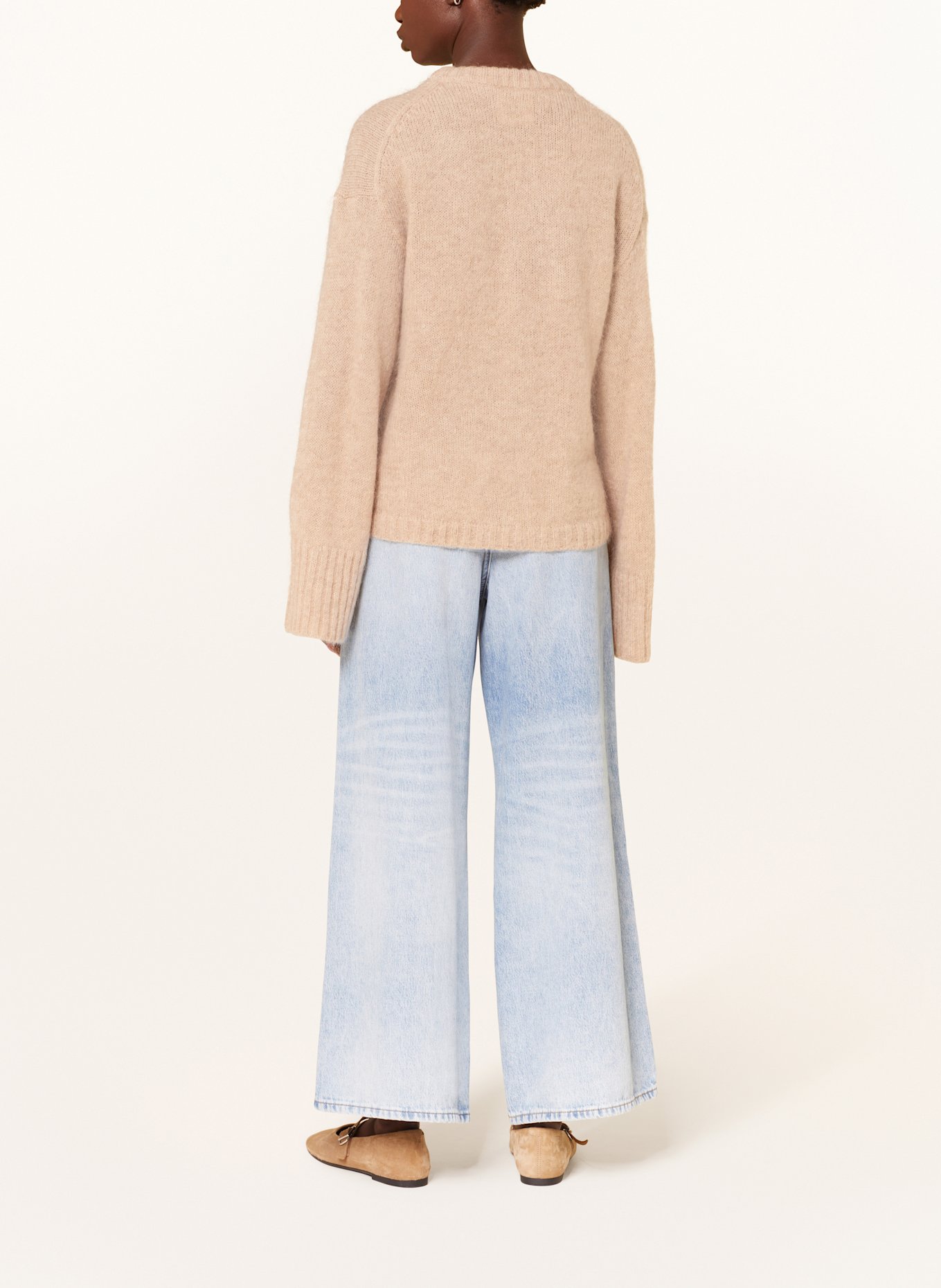 BY MALENE BIRGER Pullover CIERRA mit Mohair: BEIGE