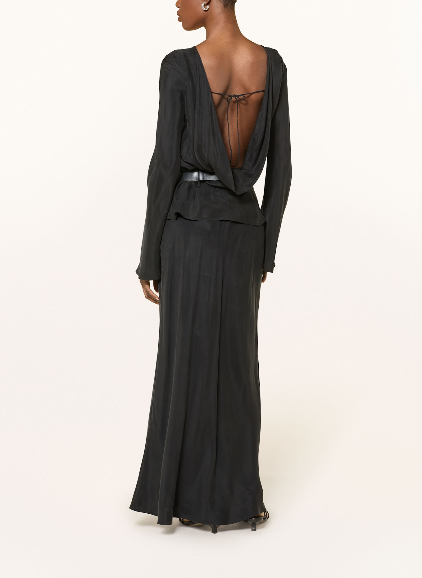 BY MALENE BIRGER Longsleeve LAURA: SCHWARZ