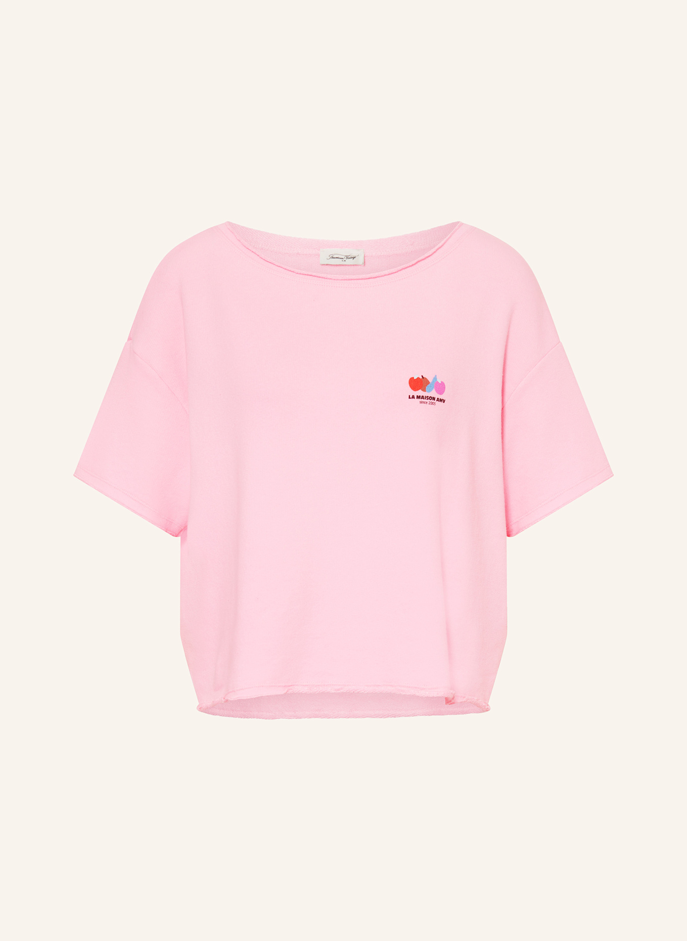 American Vintage Bluza nierozpinana ATUBAY: RÓŻOWY