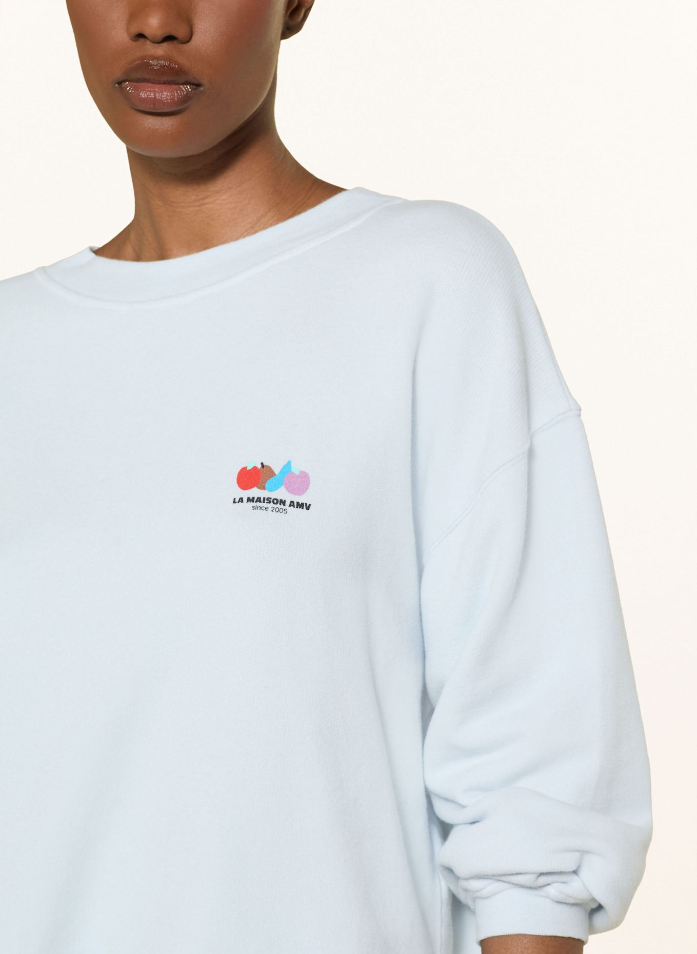 American Vintage Mikina ATUBAY: TMAVĚ MODRÁ