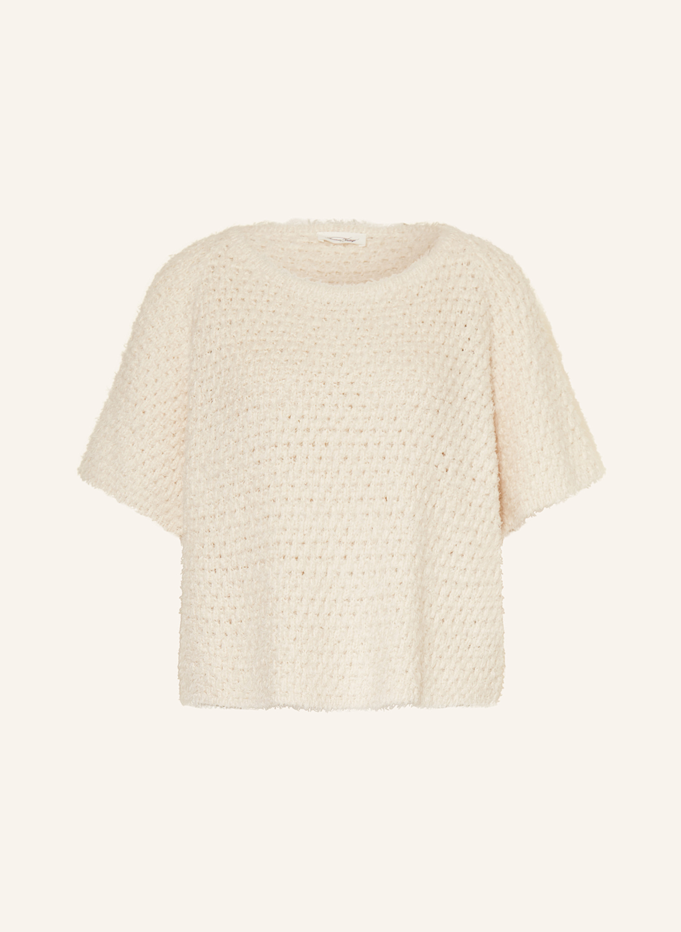 American Vintage Dzianinowa koszulka CYANBAY: KREMOWY