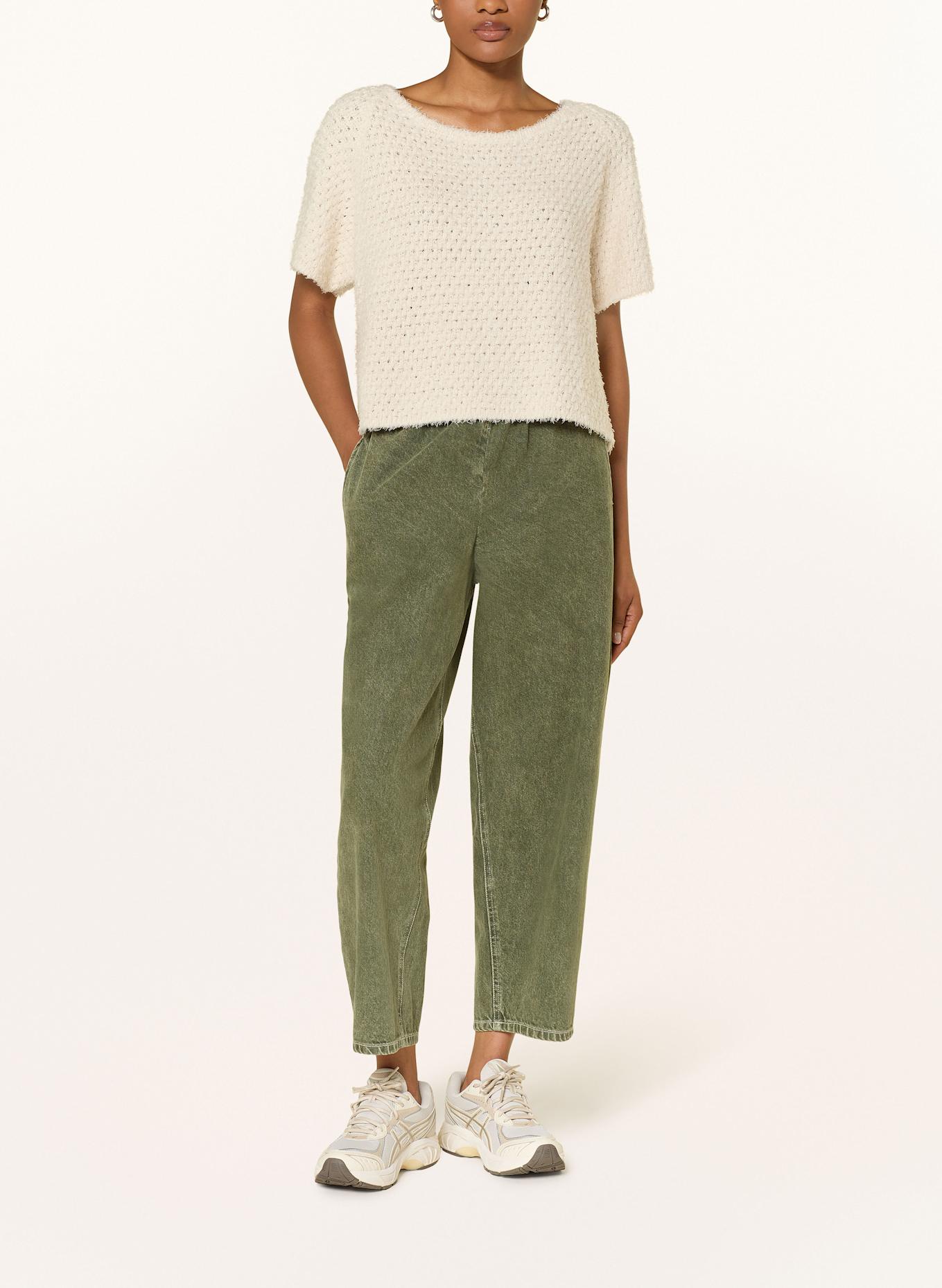 American Vintage Dzianinowa koszulka CYANBAY: KREMOWY