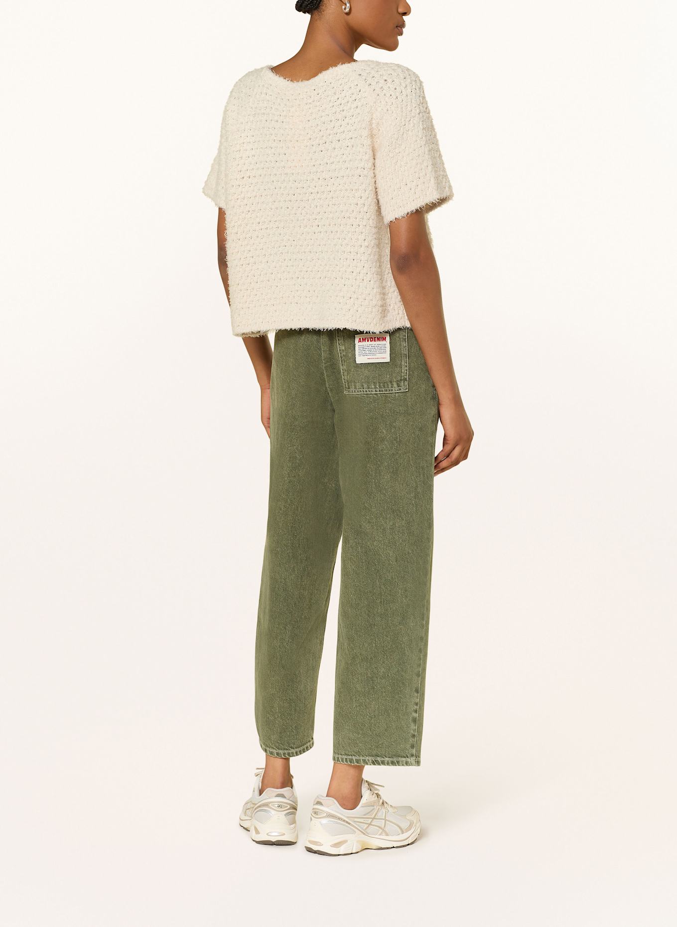 American Vintage Dzianinowa koszulka CYANBAY: KREMOWY