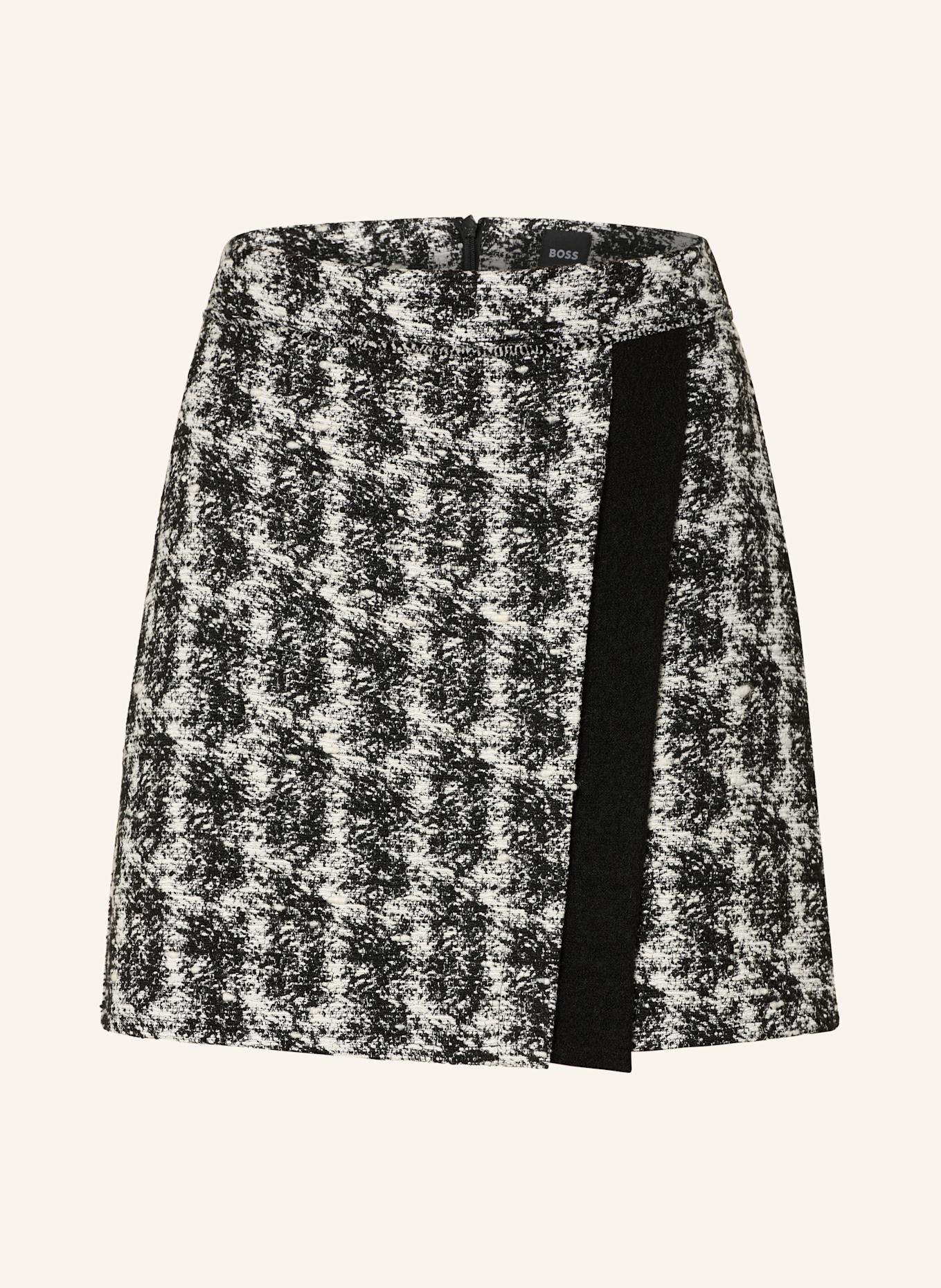 BOSS Bouclé-Rock VOLORIA: SCHWARZ / WEISS