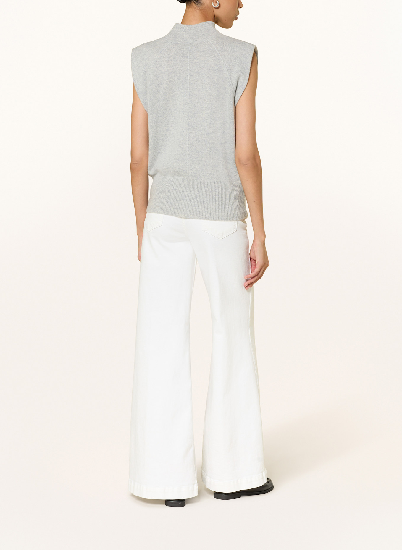 BOSS Cashmere-Pullunder FUTRANI: HELLGRAU