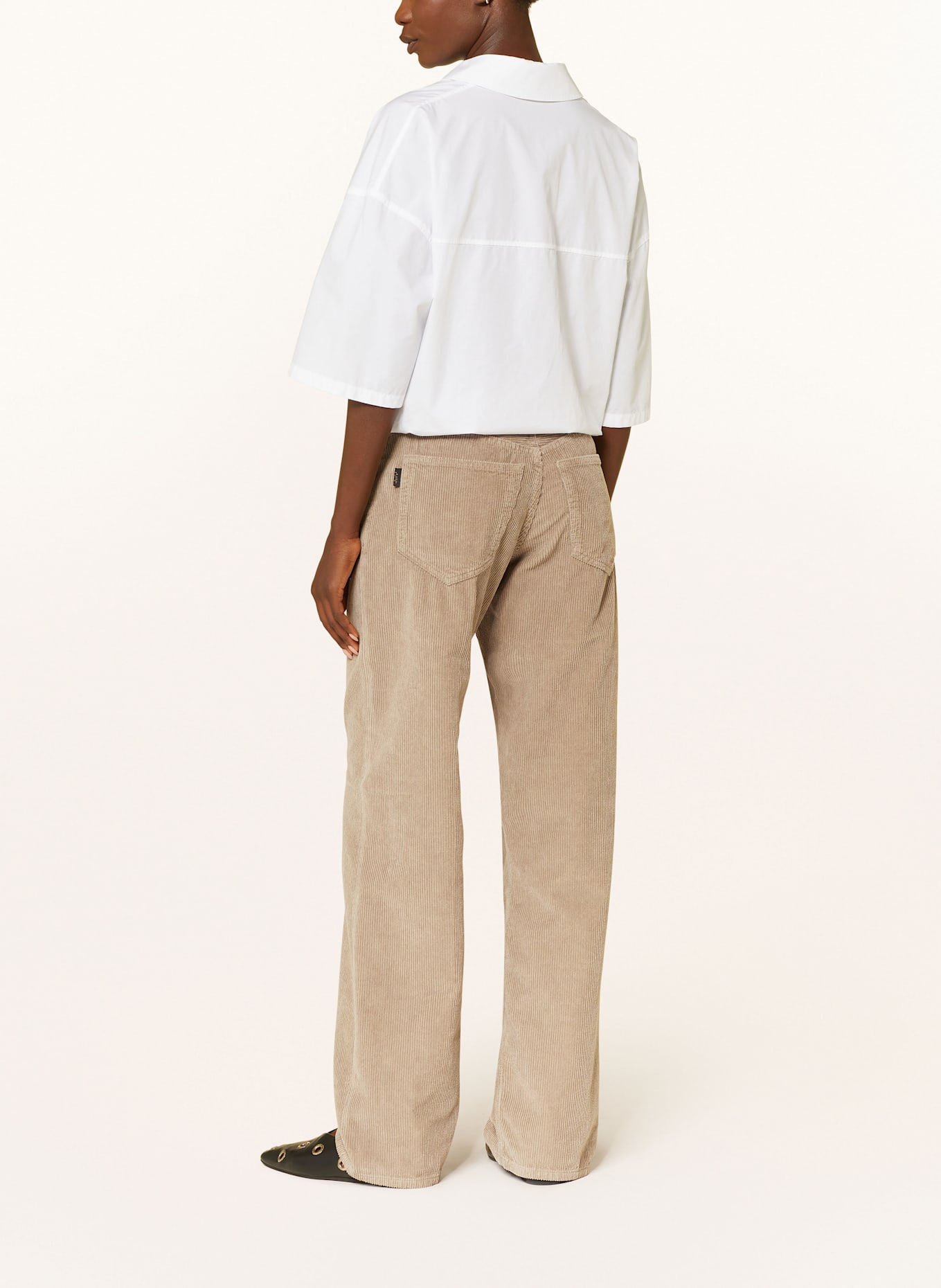 HAIKURE Manšestrové kalhoty BONNIE: VELBLOUDÍ