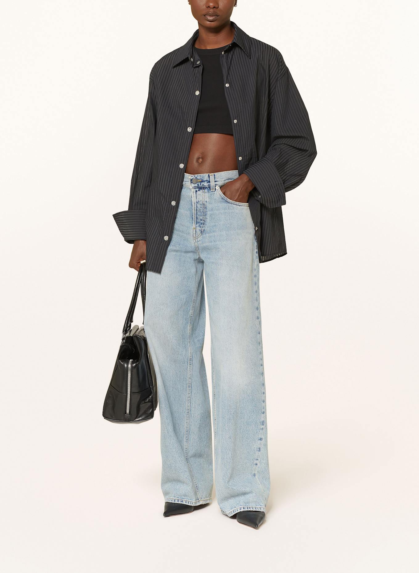 HAIKURE Boyfriend jeans BETHANY AUTHENTIC WASH: def oliana dress black