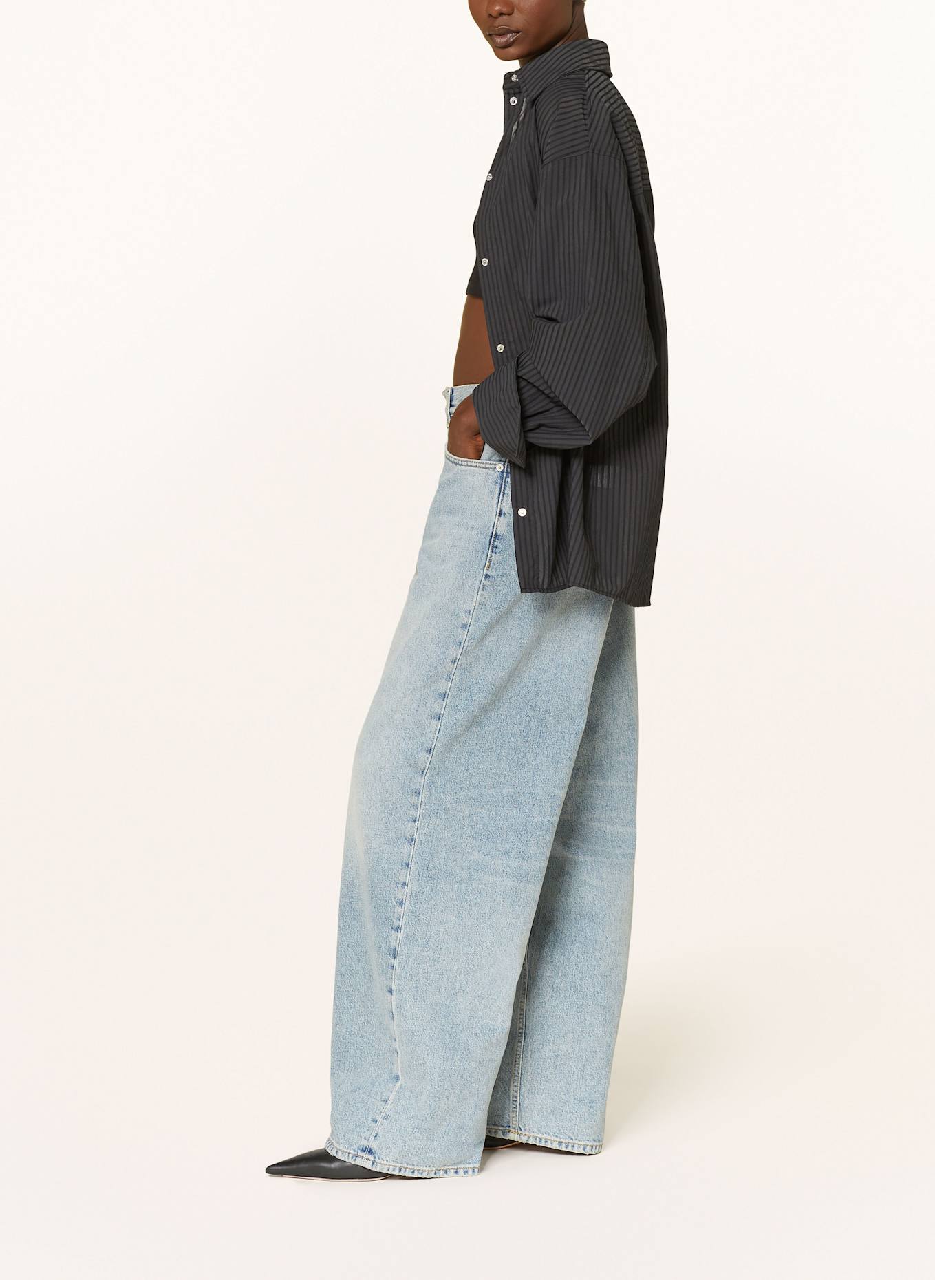 HAIKURE Boyfriend jeans BETHANY AUTHENTIC WASH: def oliana dress black
