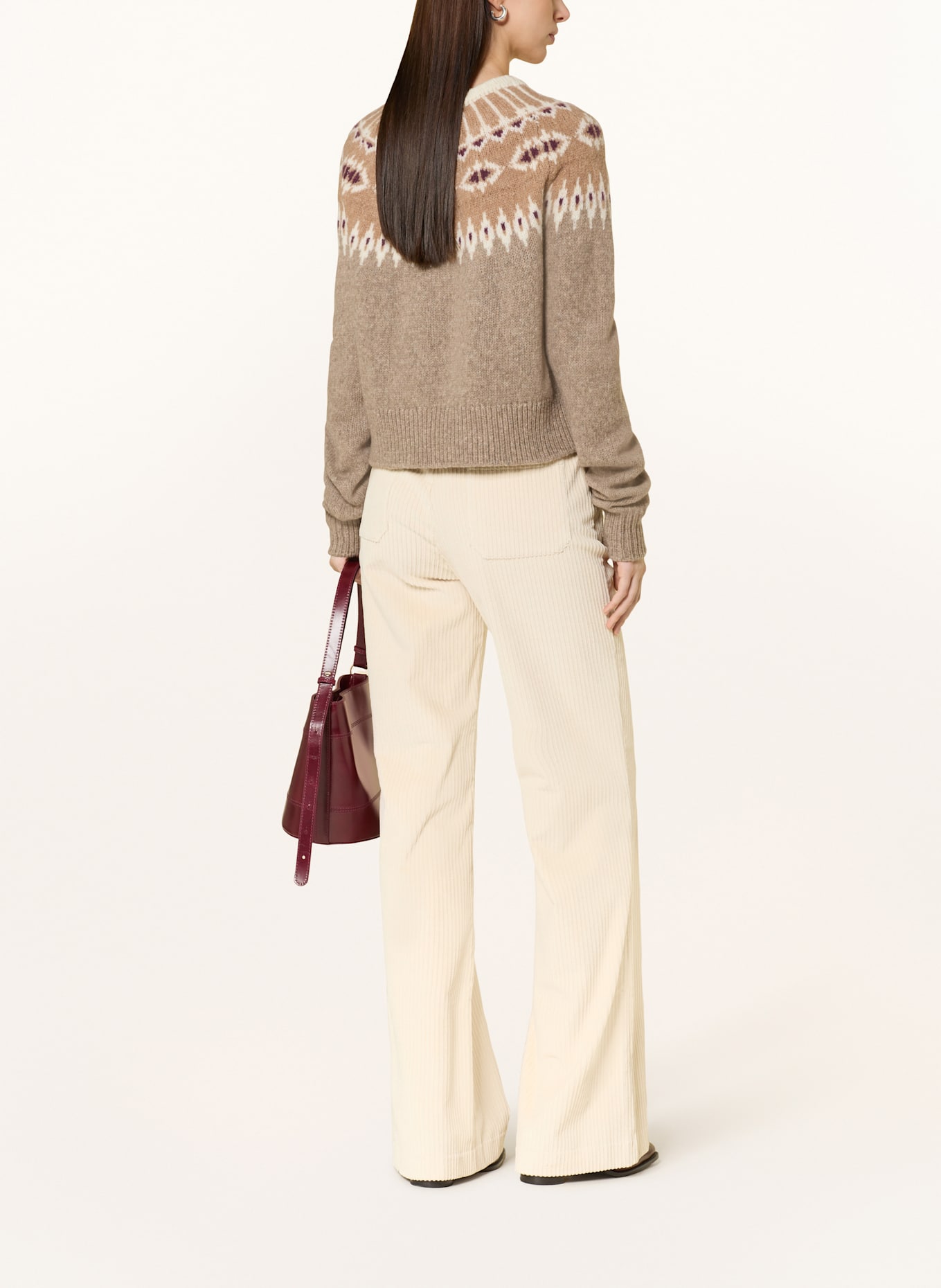 SoSUE Pullover aus Merinowolle: BEIGE