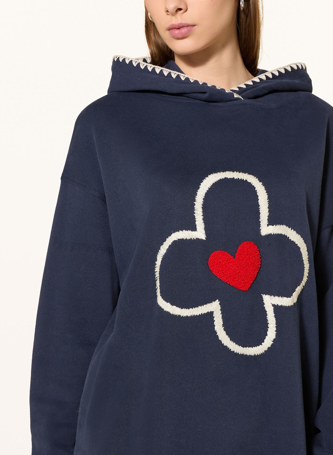 Grace Mikina s kapucí: TMAVĚ MODRÁ