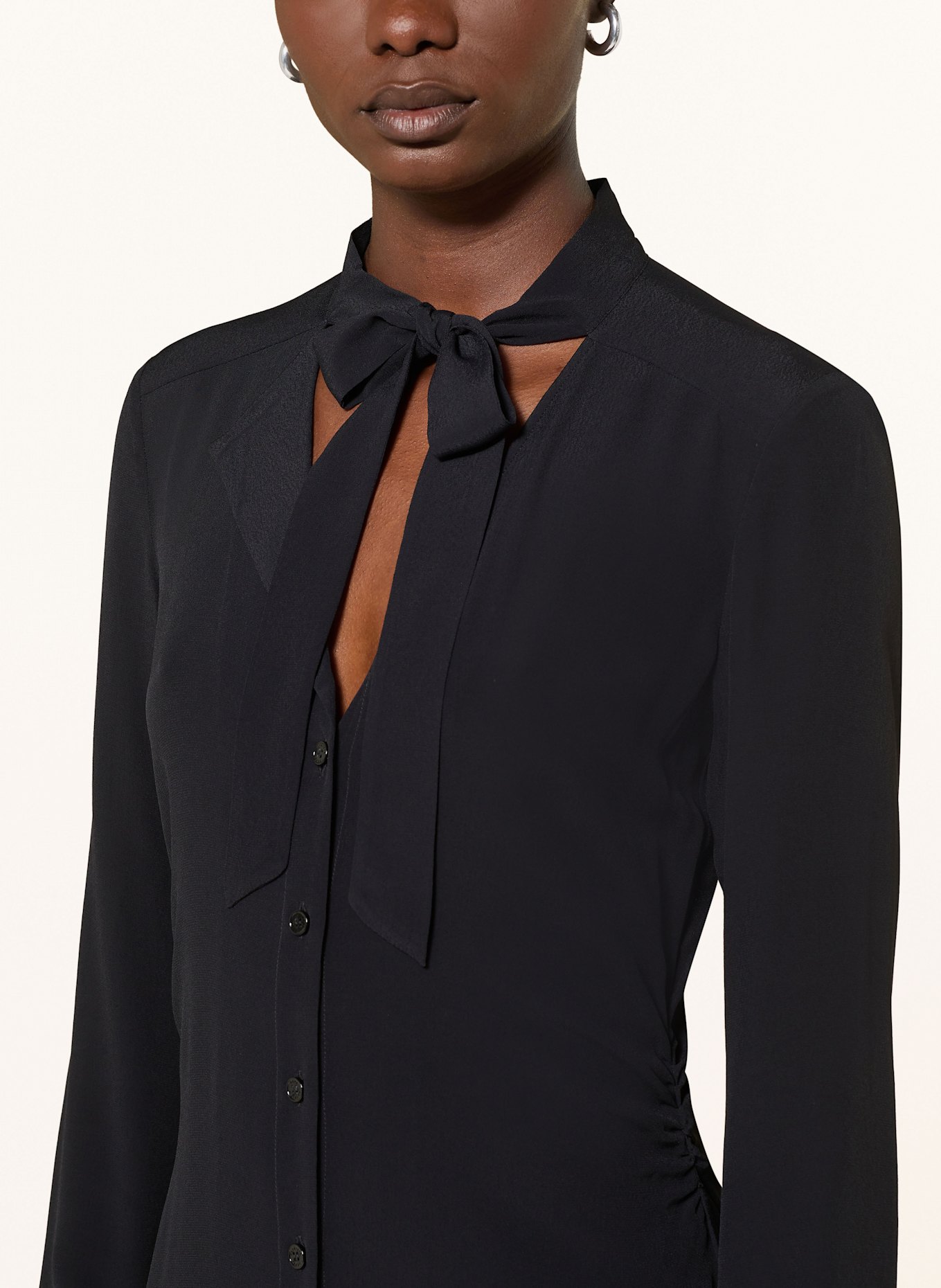 PATRIZIA PEPE Schluppenkleid: SCHWARZ