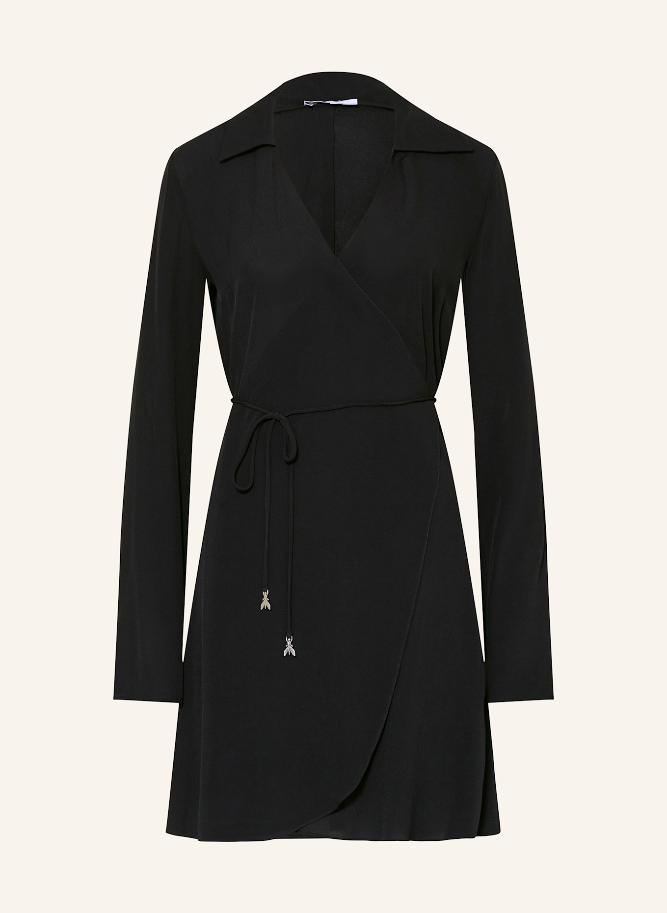 PATRIZIA PEPE robe portefeuille: NOIR