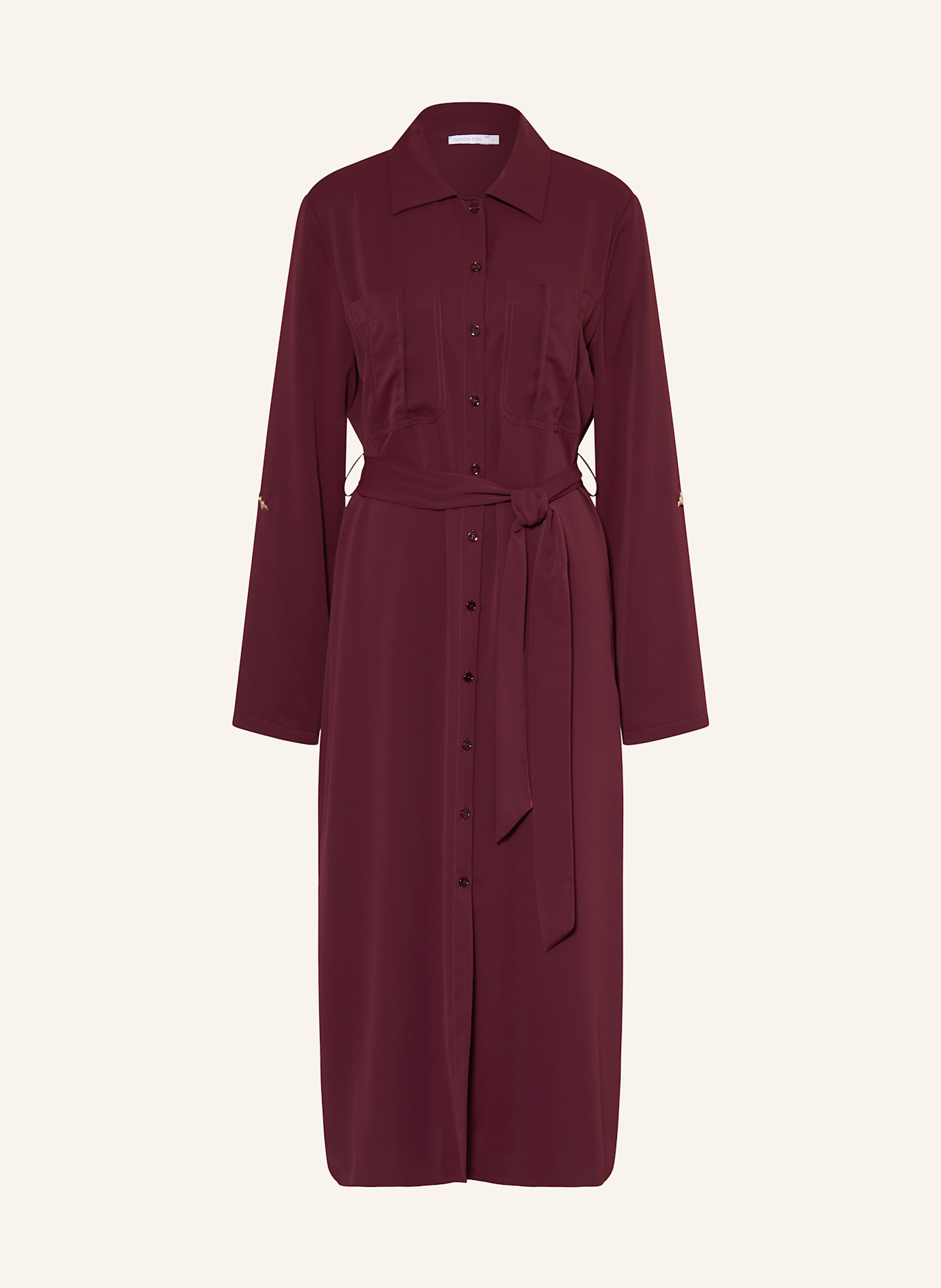 PATRIZIA PEPE Hemdblusenkleid: FUCHSIA