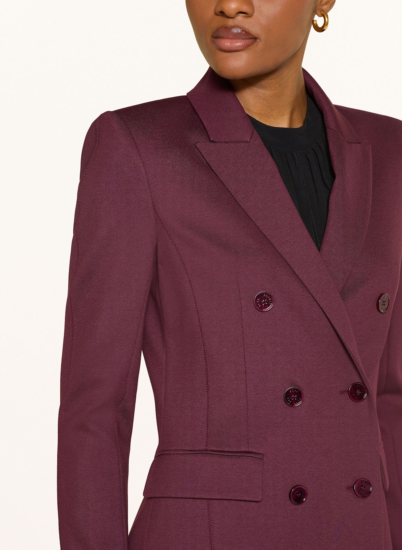 PATRIZIA PEPE Blazer: DUNKELROT
