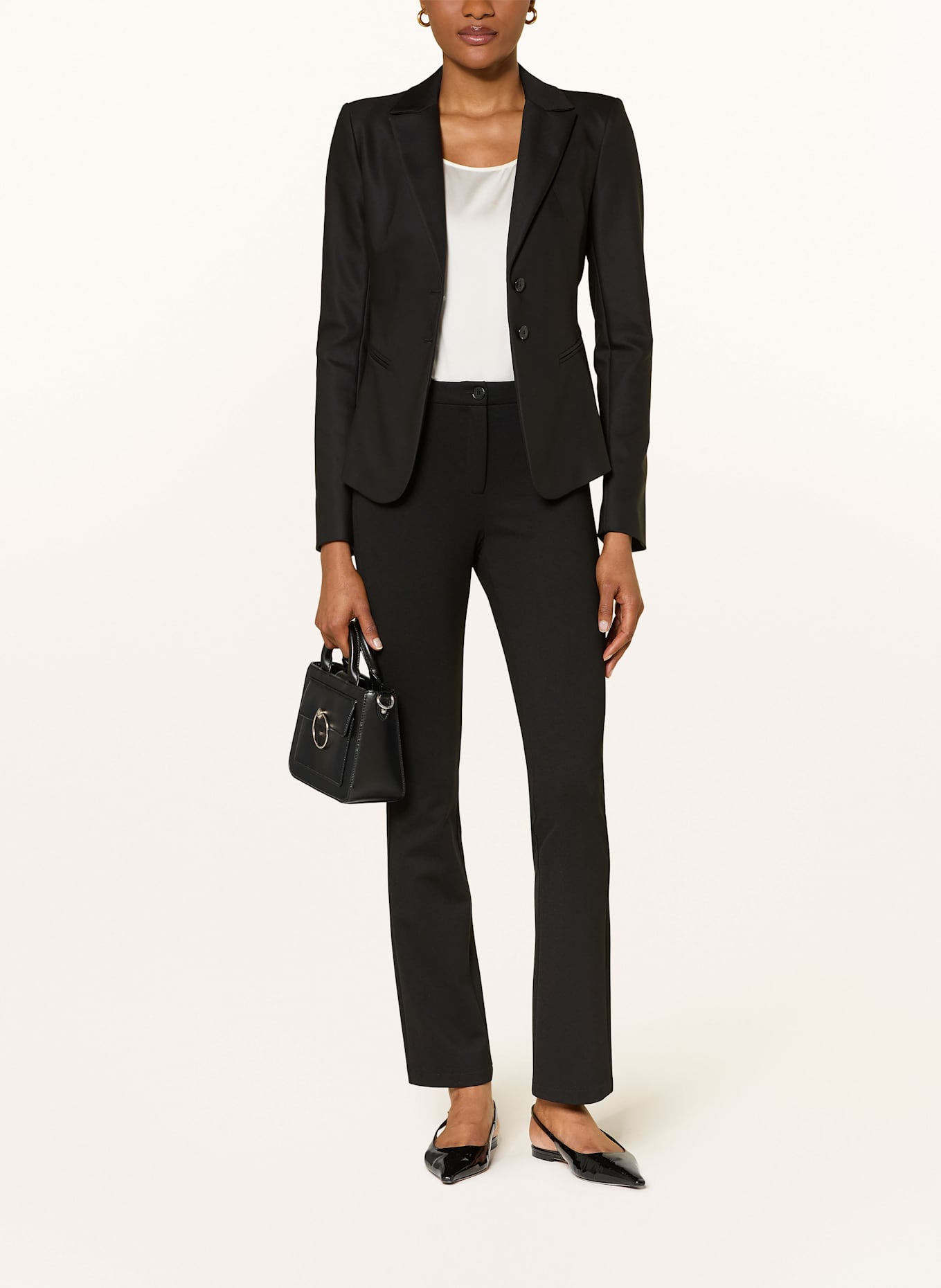 PATRIZIA PEPE Marlenehose: SCHWARZ