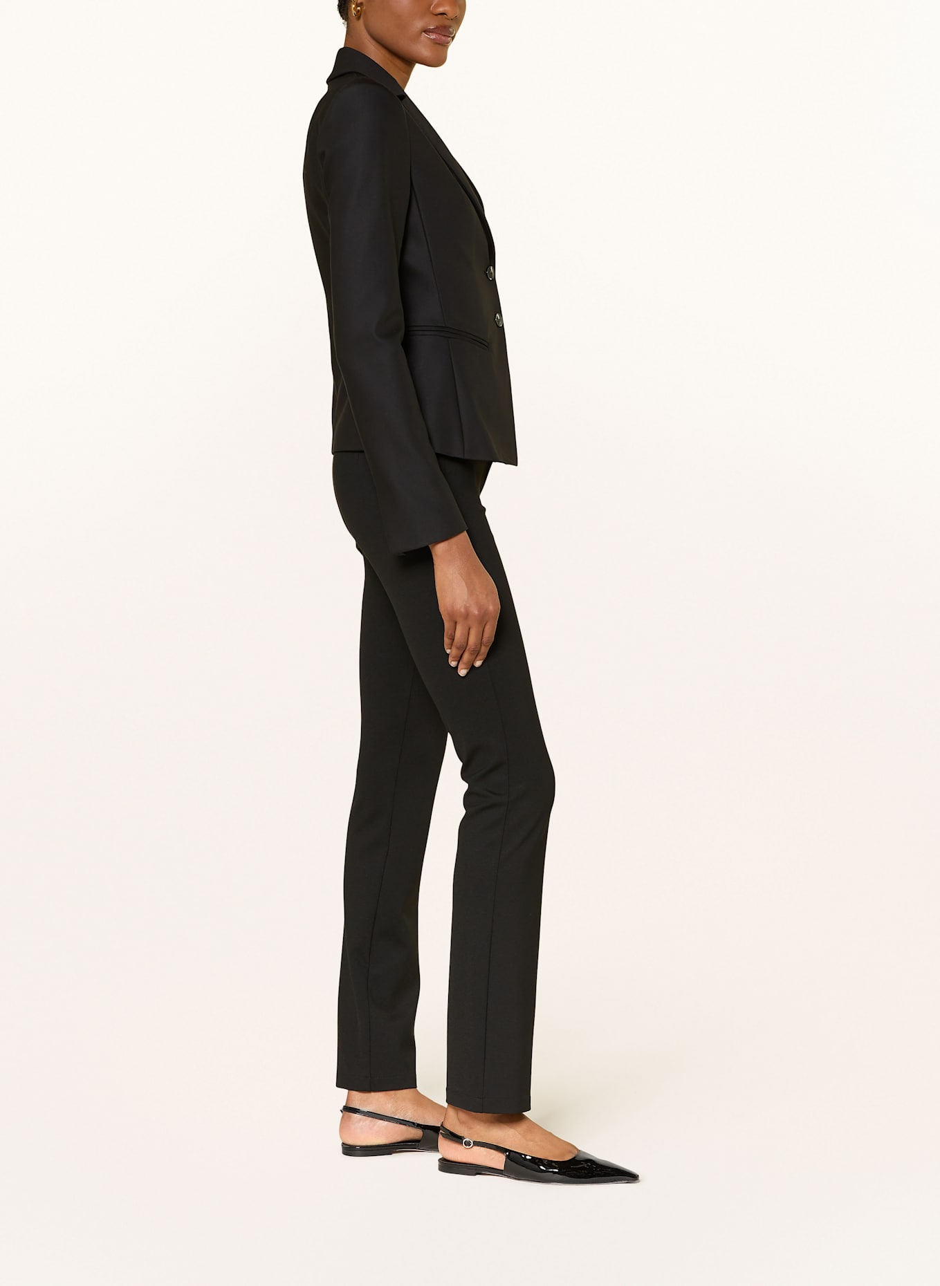 PATRIZIA PEPE Marlenehose: SCHWARZ