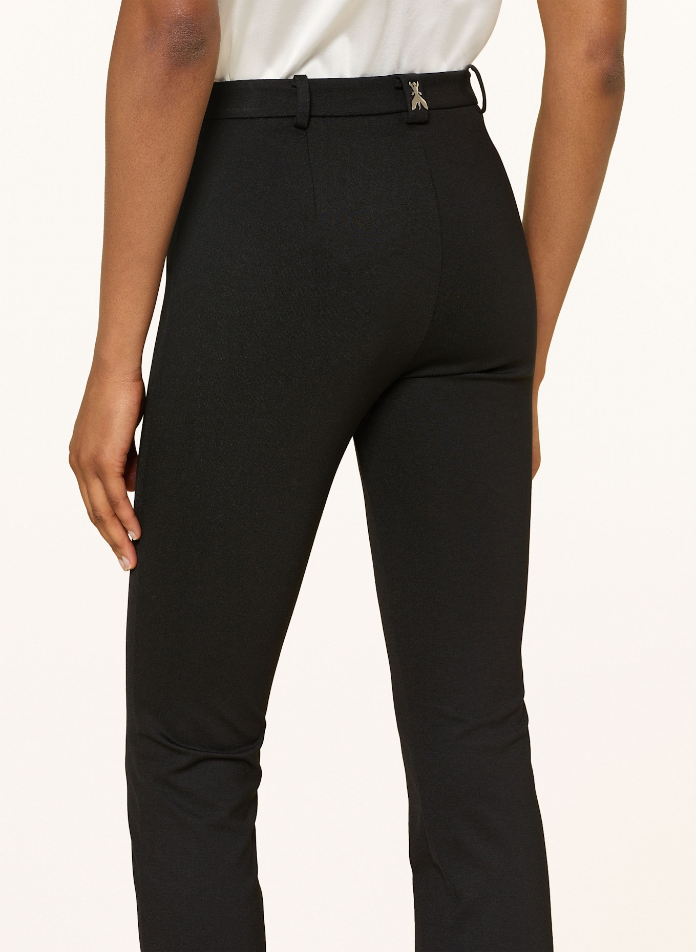 PATRIZIA PEPE Marlenehose: SCHWARZ