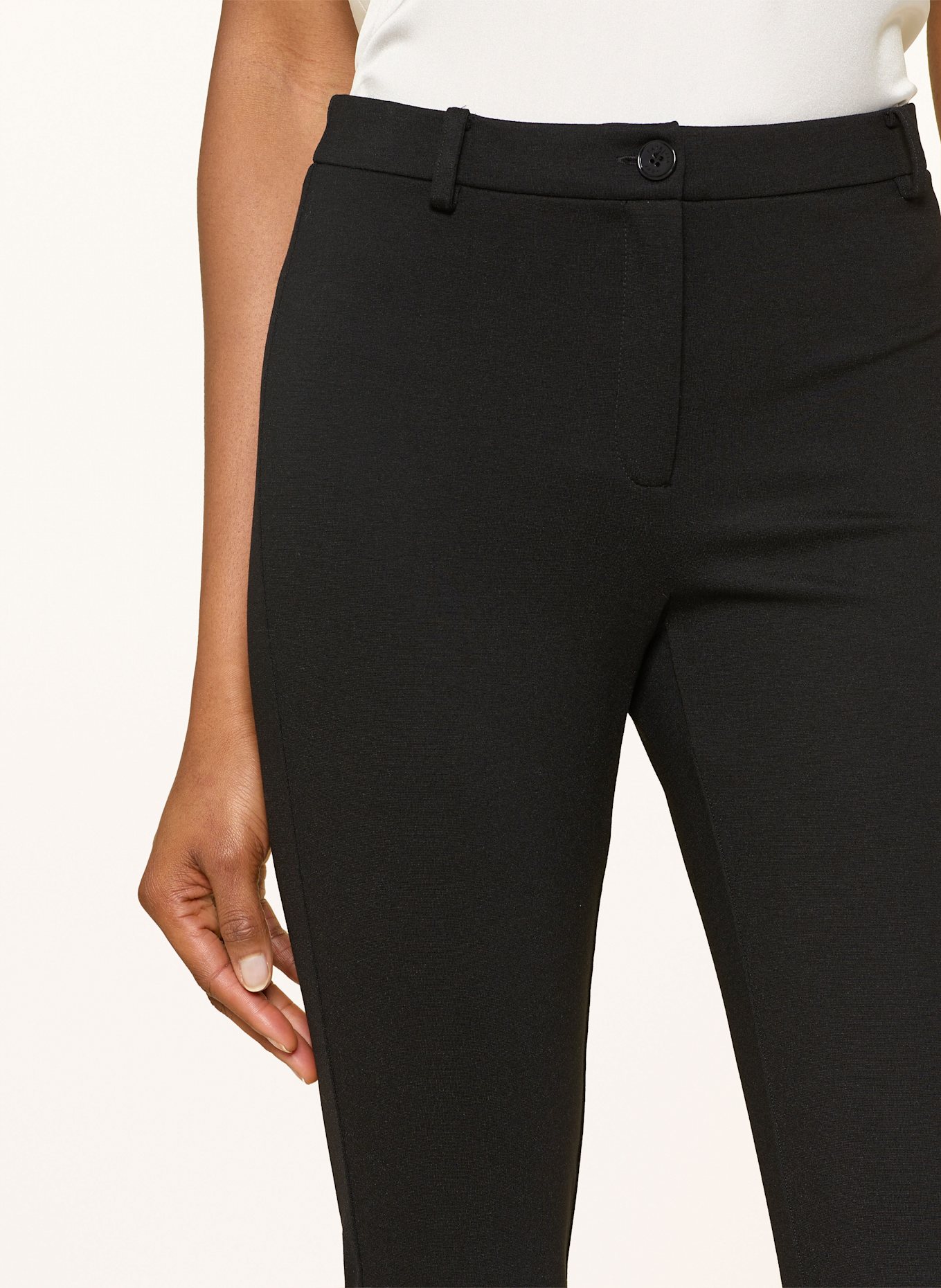 PATRIZIA PEPE Marlenehose: SCHWARZ