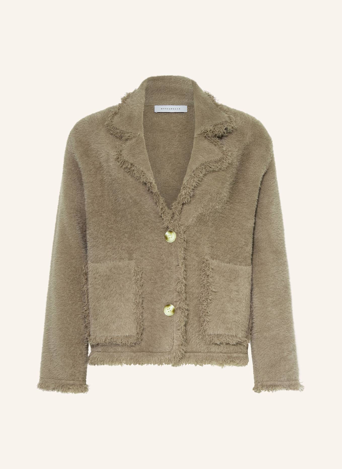 RINO & PELLE Strickjacke: GRAU