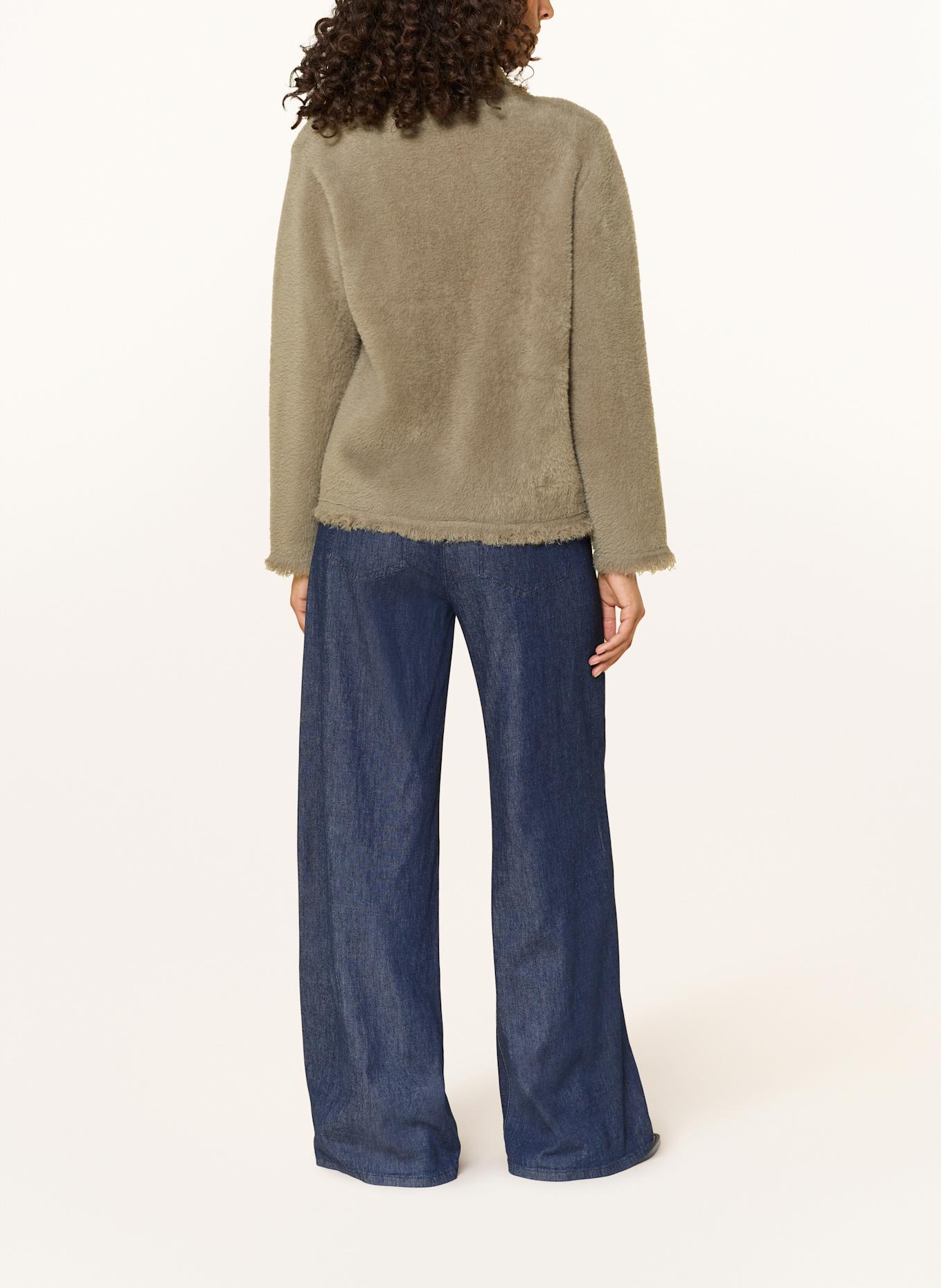 RINO & PELLE Strickjacke: GRAU