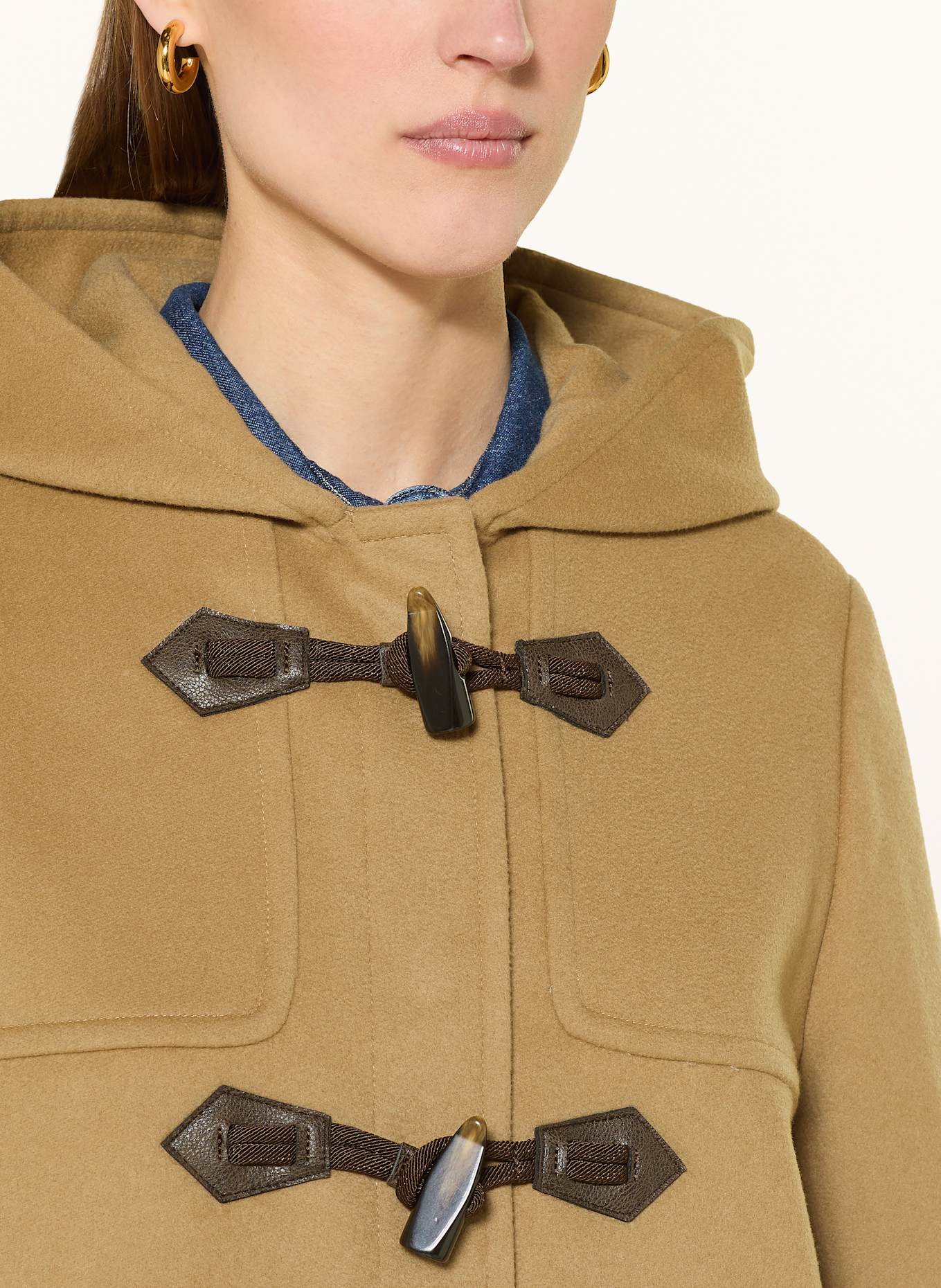 CINZIA ROCCA Wollmantel: CAMEL