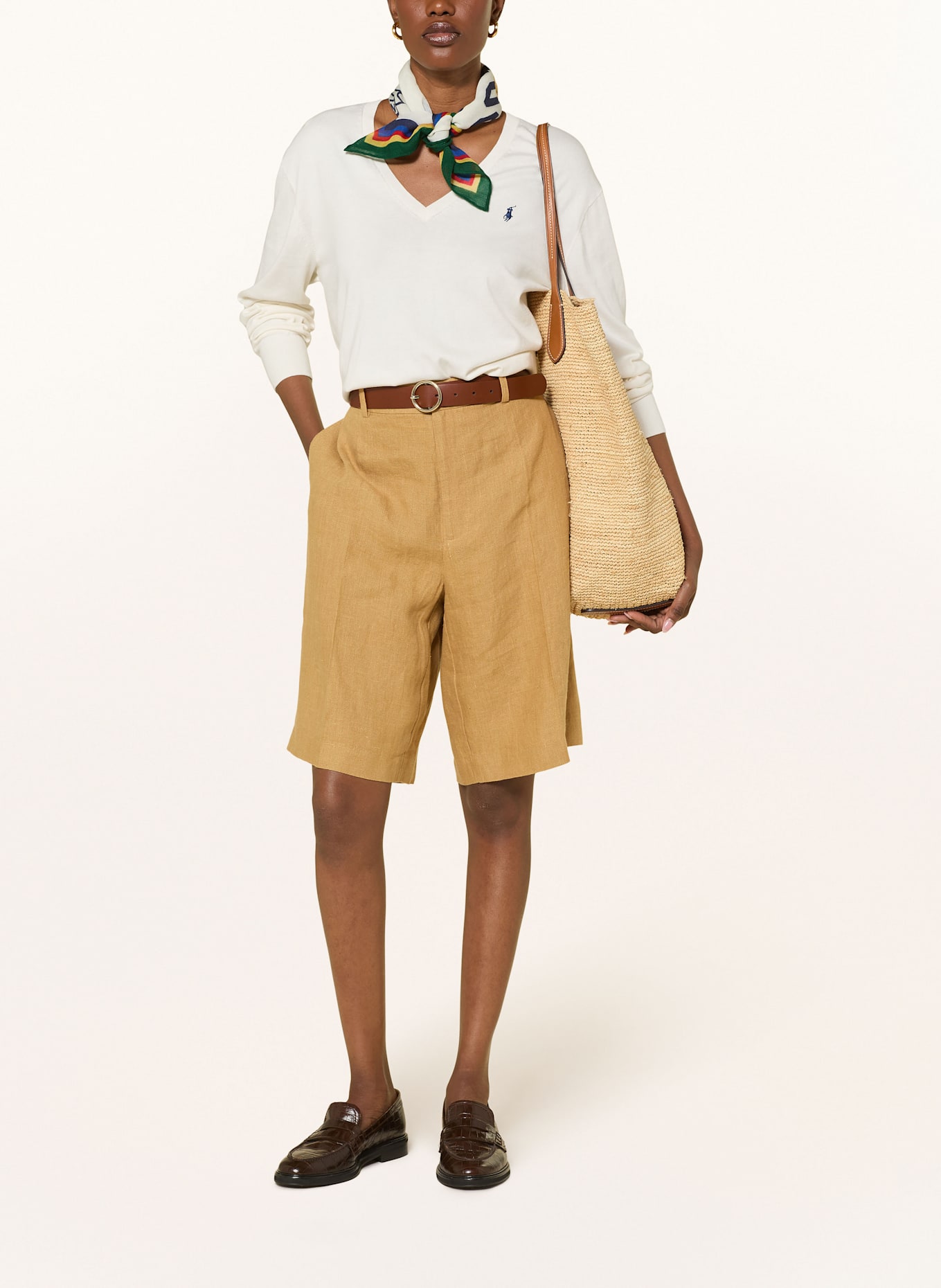 POLO RALPH LAUREN Pullover: ECRU