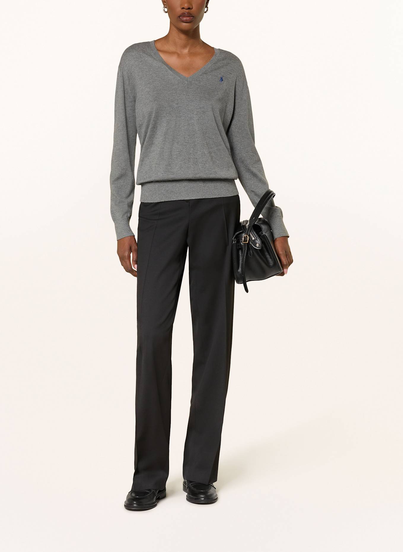 POLO RALPH LAUREN Pullover: GRAU
