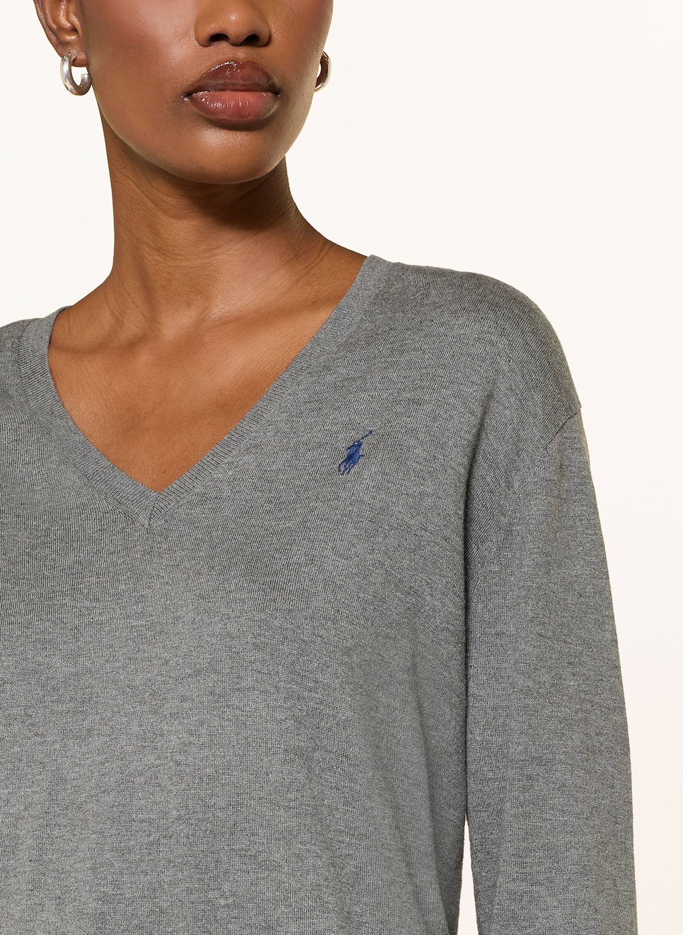 POLO RALPH LAUREN Pullover: GRAU