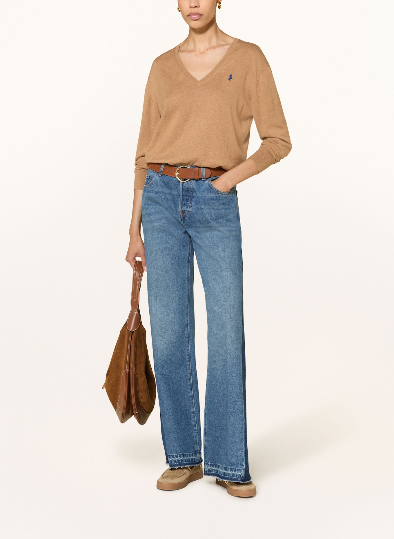 POLO RALPH LAUREN Pullover: CAMEL