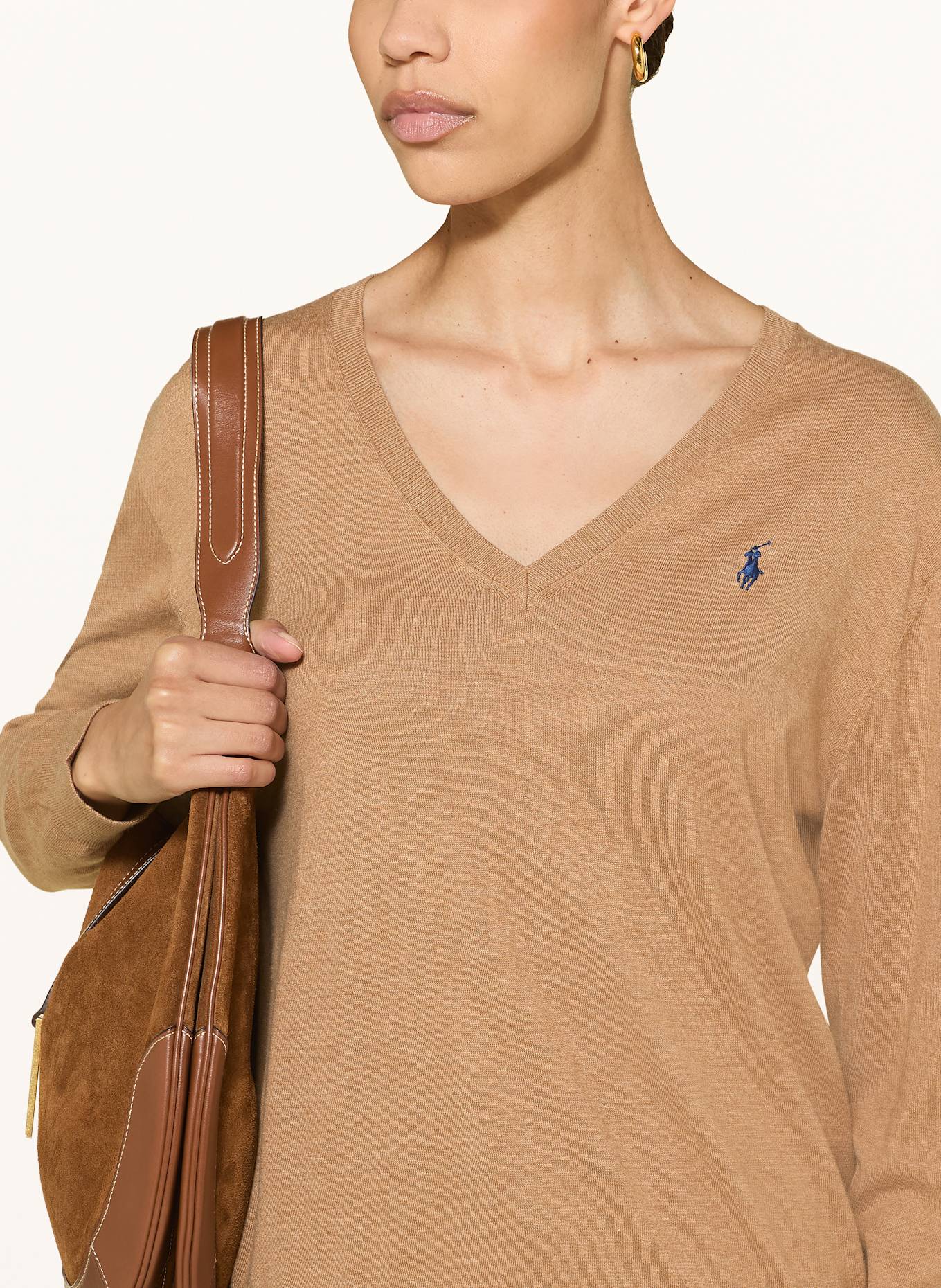 POLO RALPH LAUREN Pullover: CAMEL