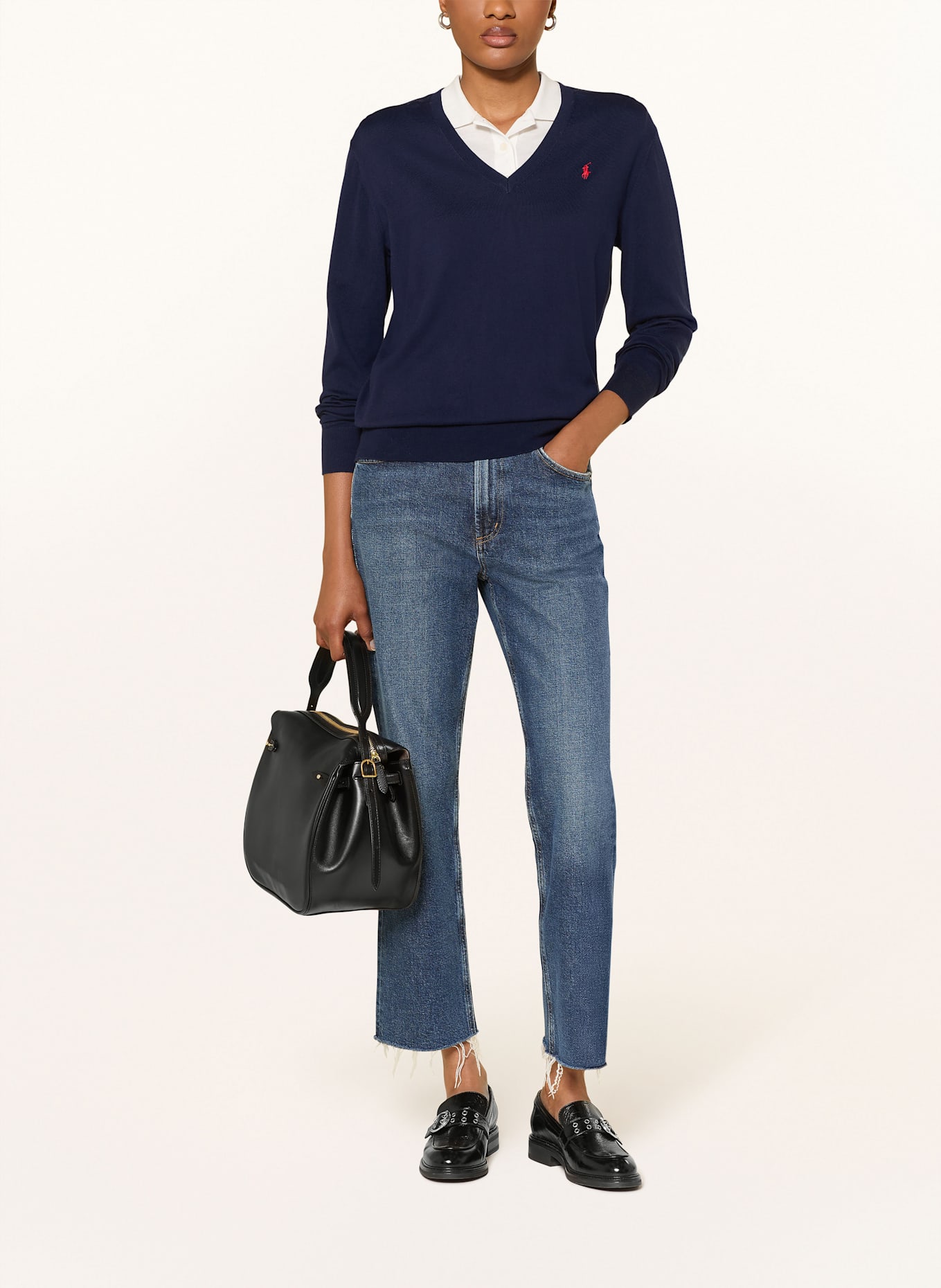 POLO RALPH LAUREN Pullover: DUNKELBLAU