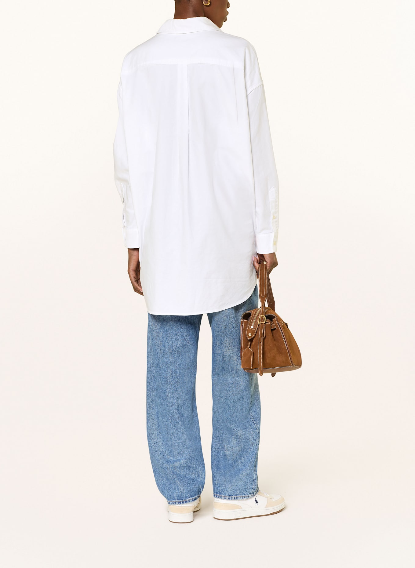 POLO RALPH LAUREN Shirt blouse: WHITE