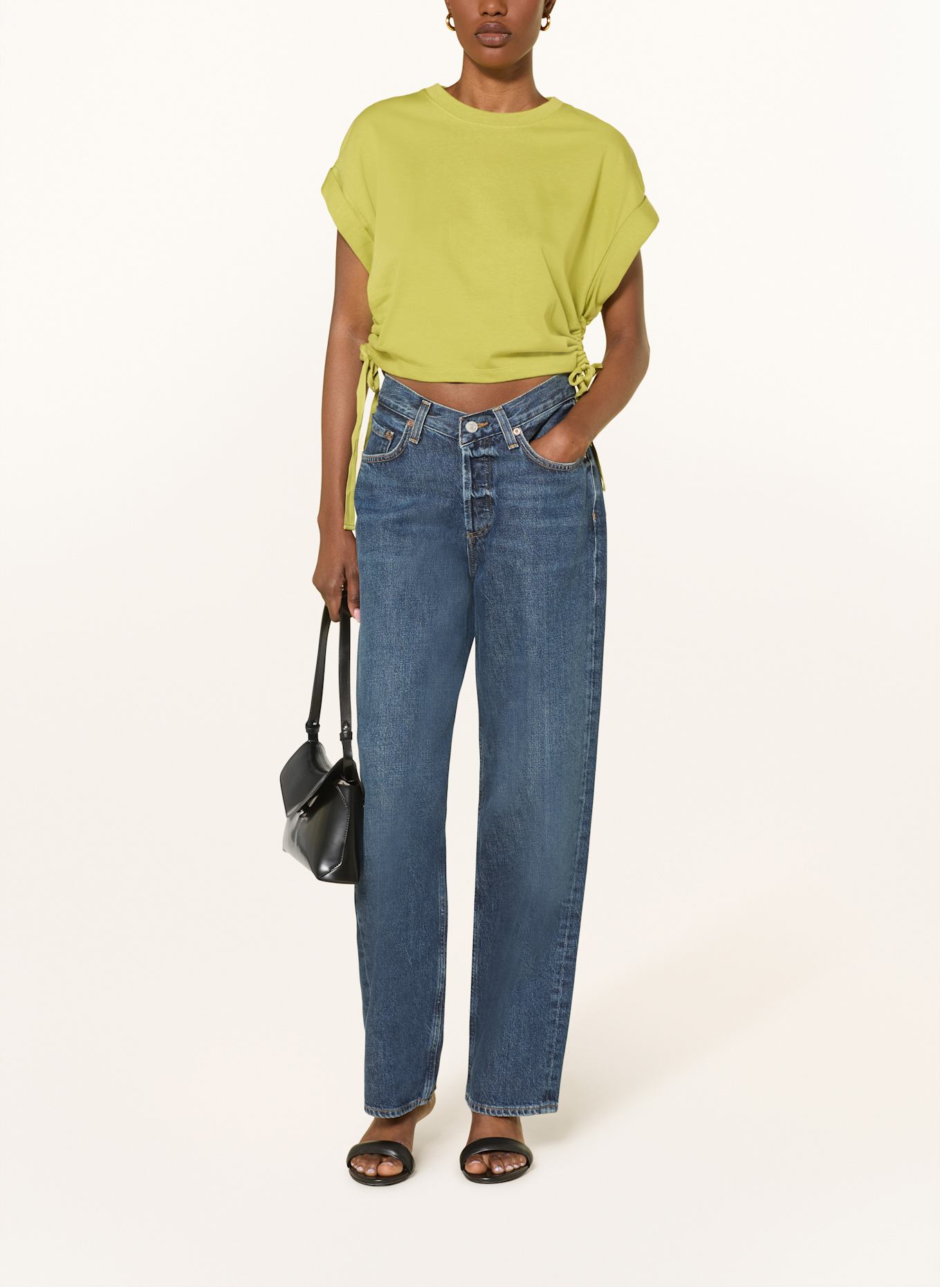 AGOLDE Jeansy straight leg V-WAIST BAGGY: nexus dk tinted indigo