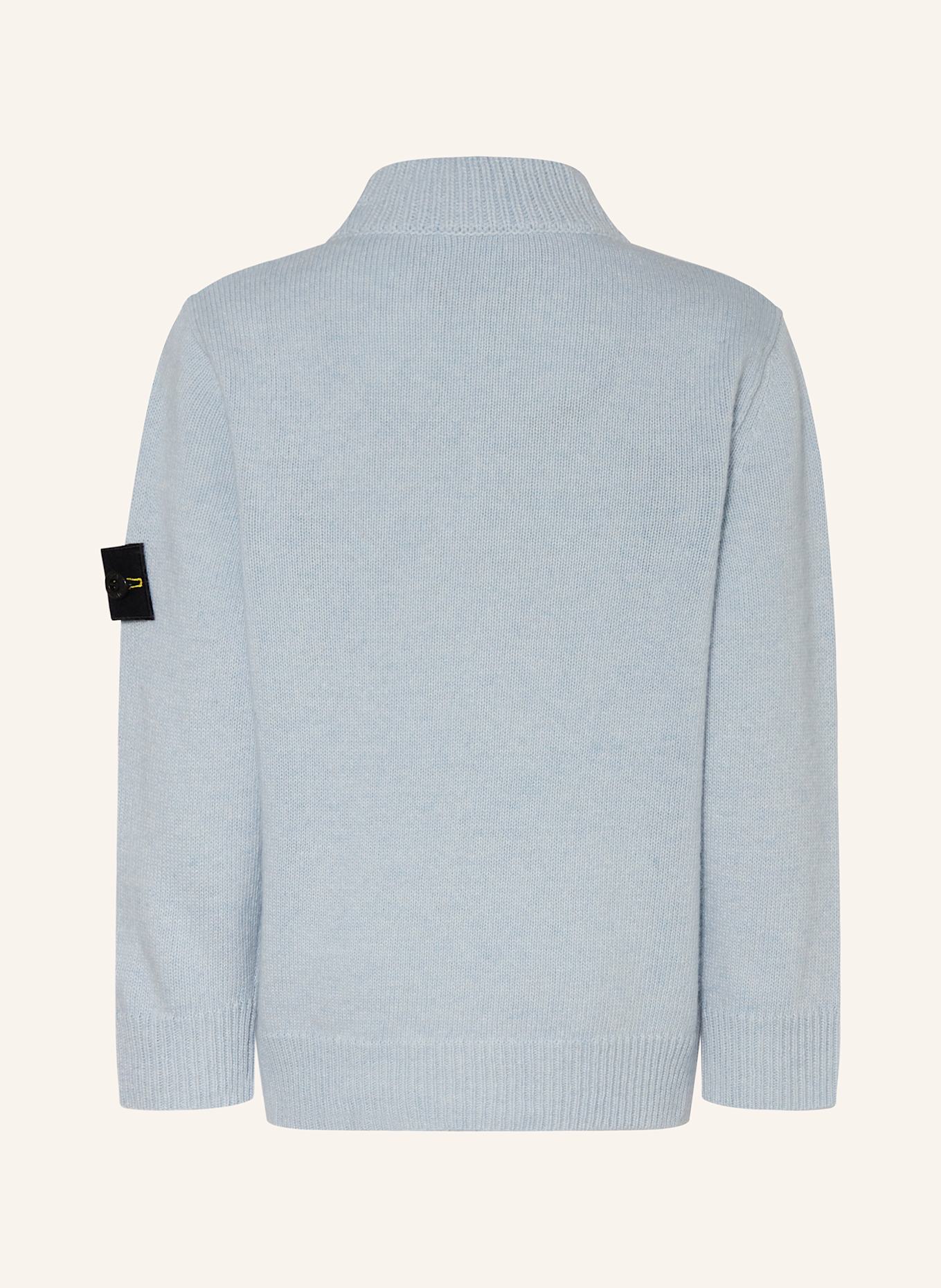 STONE ISLAND JUNIOR Svetr troyer: TMAVĚ MODRÁ