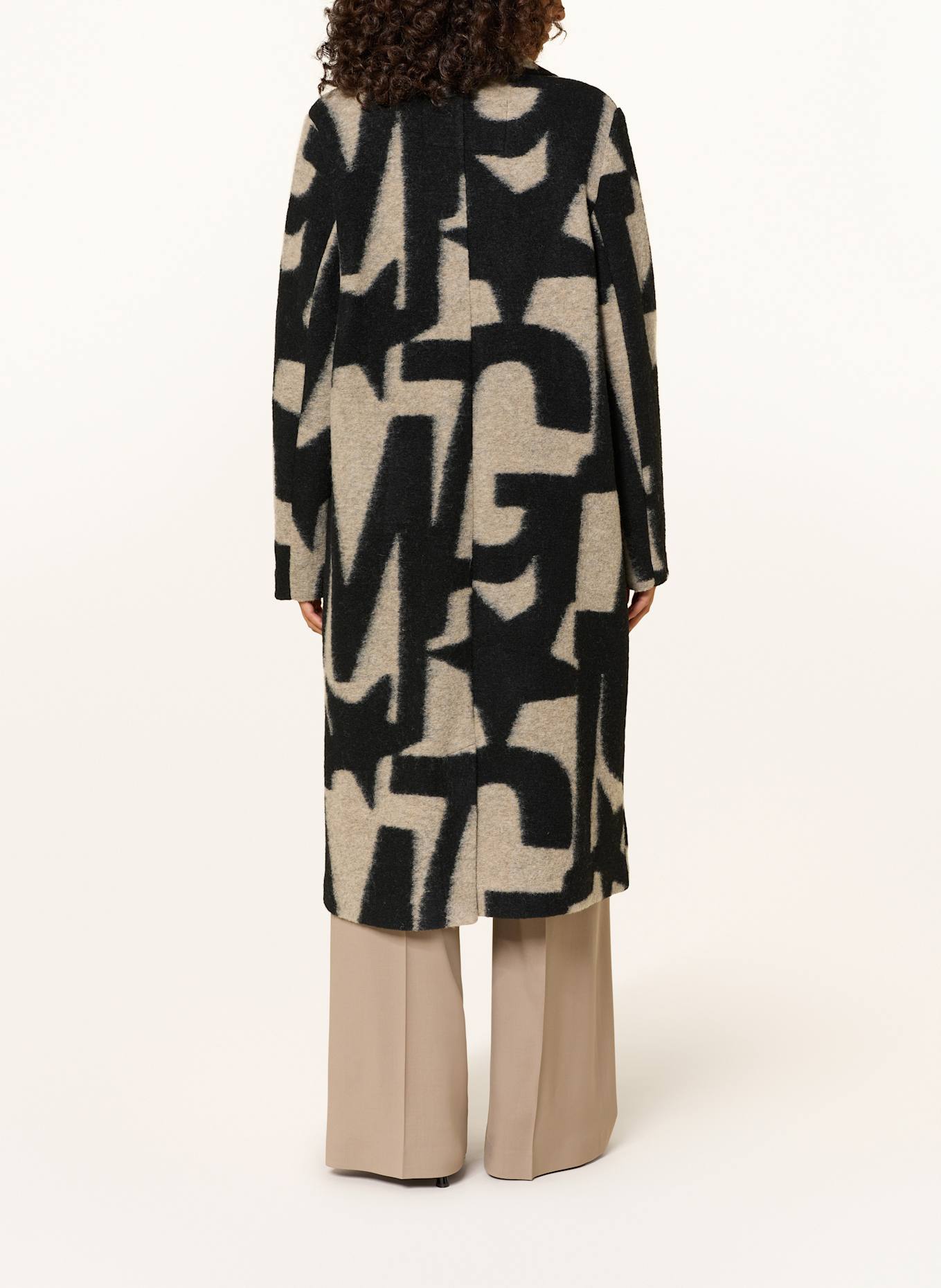 MILANO ITALY Mantel: SCHWARZ / BEIGE